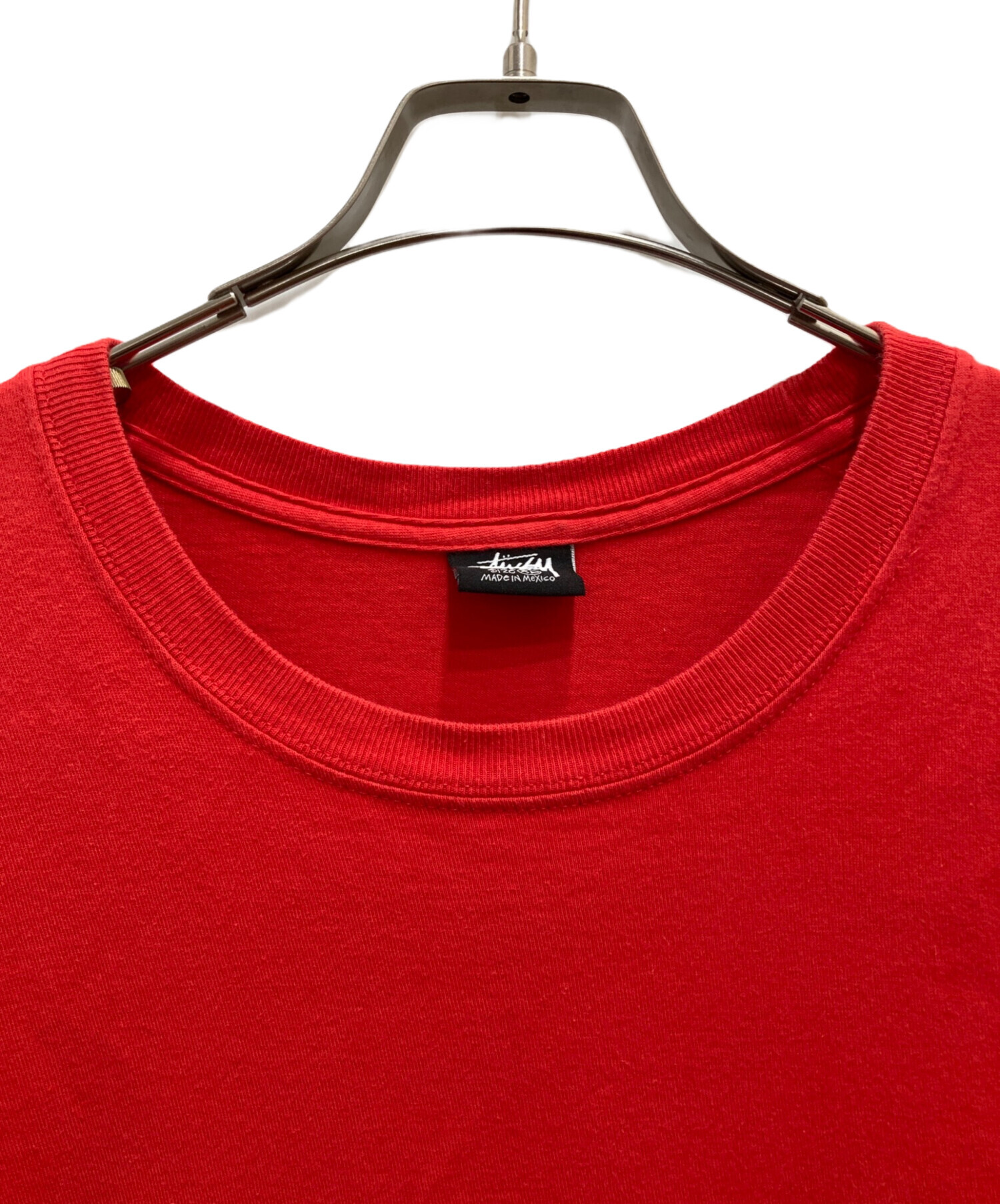 stussy レッド Tシャツ Mサイズ 中古・古着通販】stussy (ステューシー) プリントTシャツ レッド