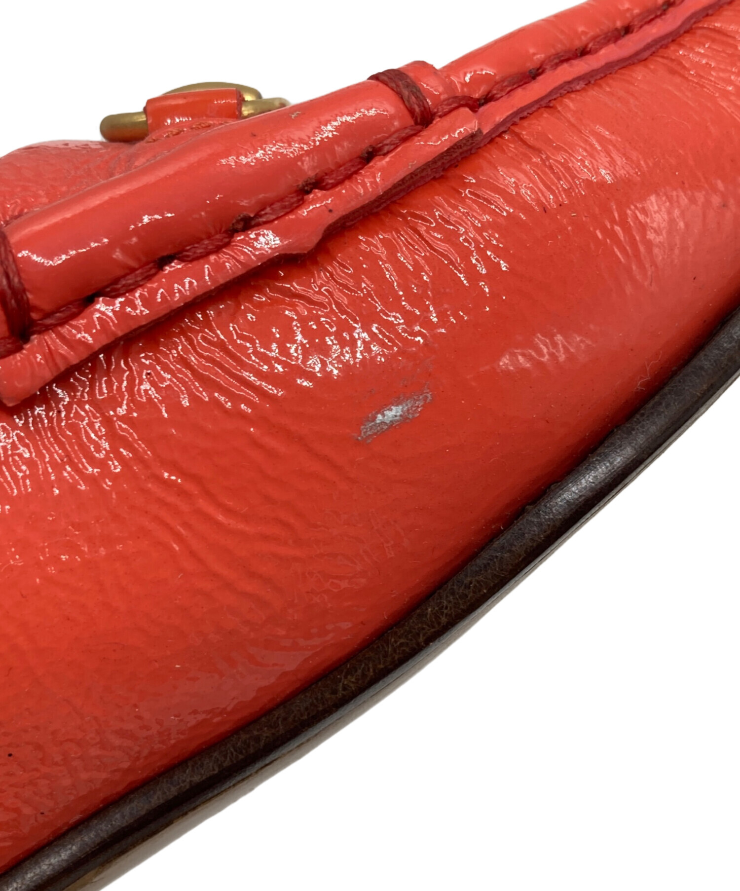 中古・古着通販】GUCCI (グッチ) パテントホースビットビット