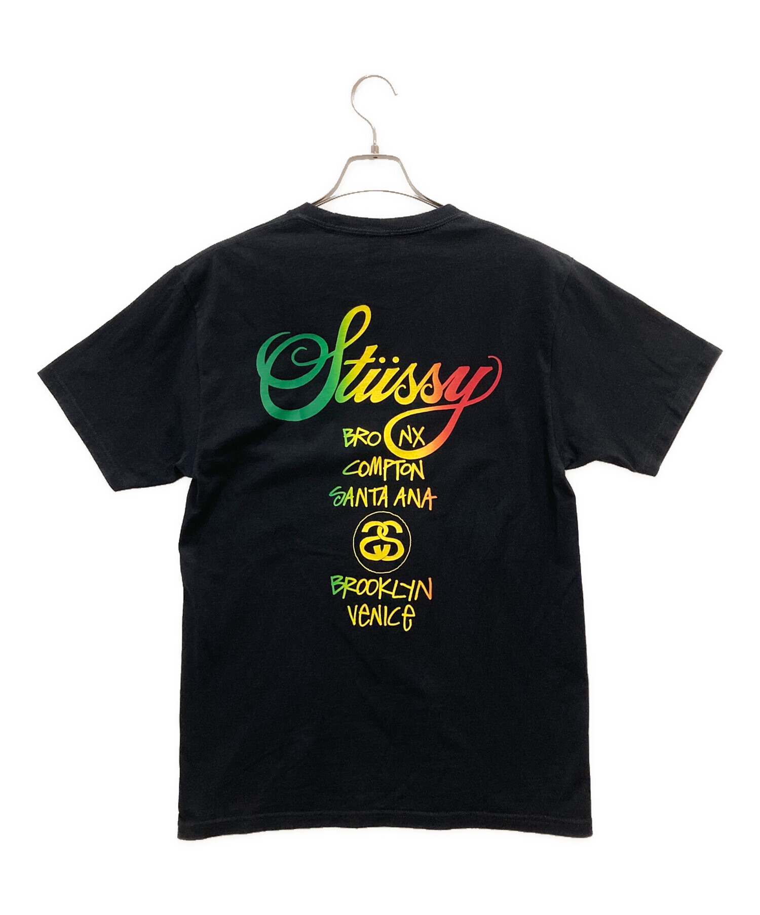 中古・古着通販】stussy (ステューシー) world Tour Tシャツ/ワールド 