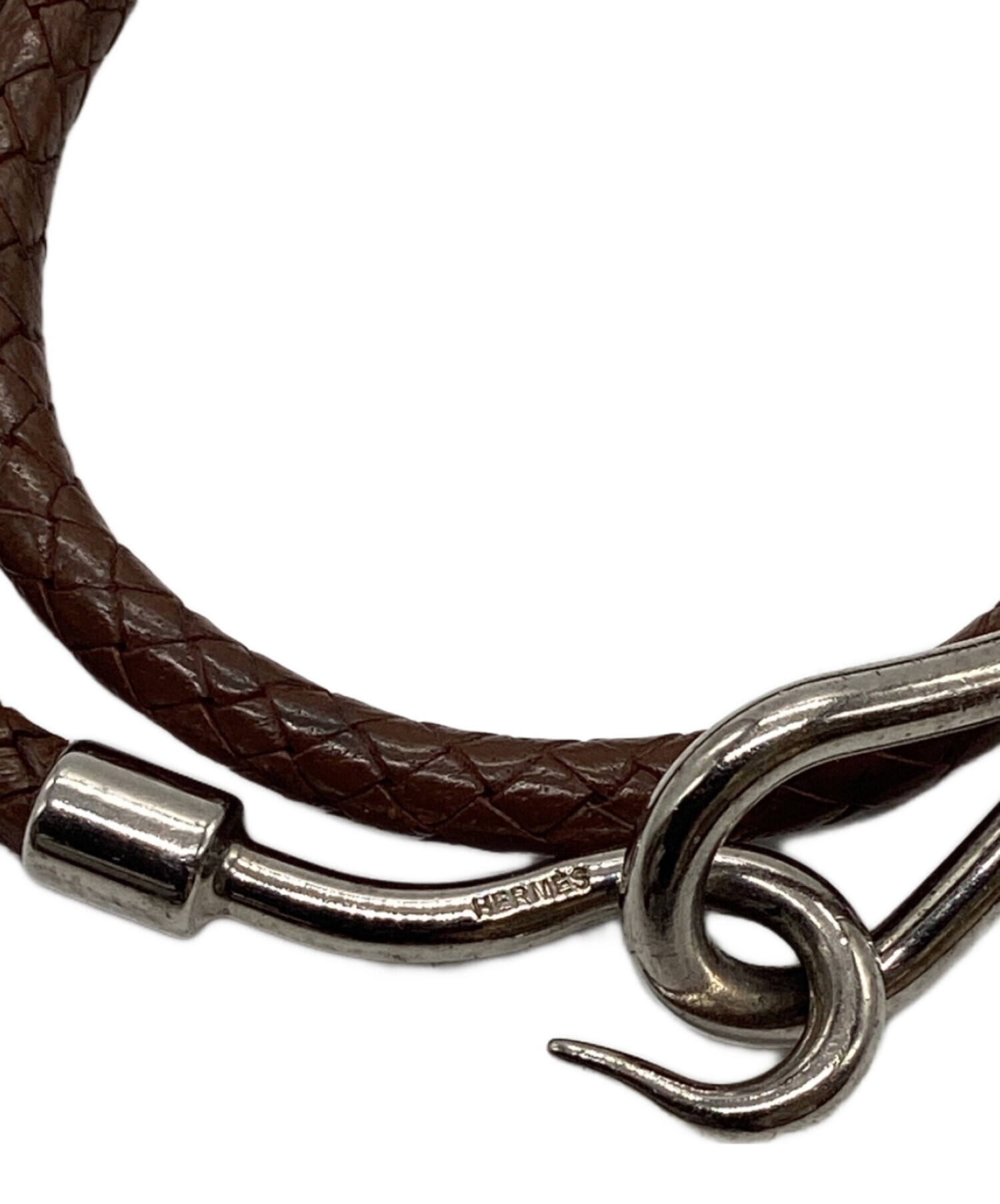 中古・古着通販】HERMES (エルメス) 2連ジャンボフックブレスレット 