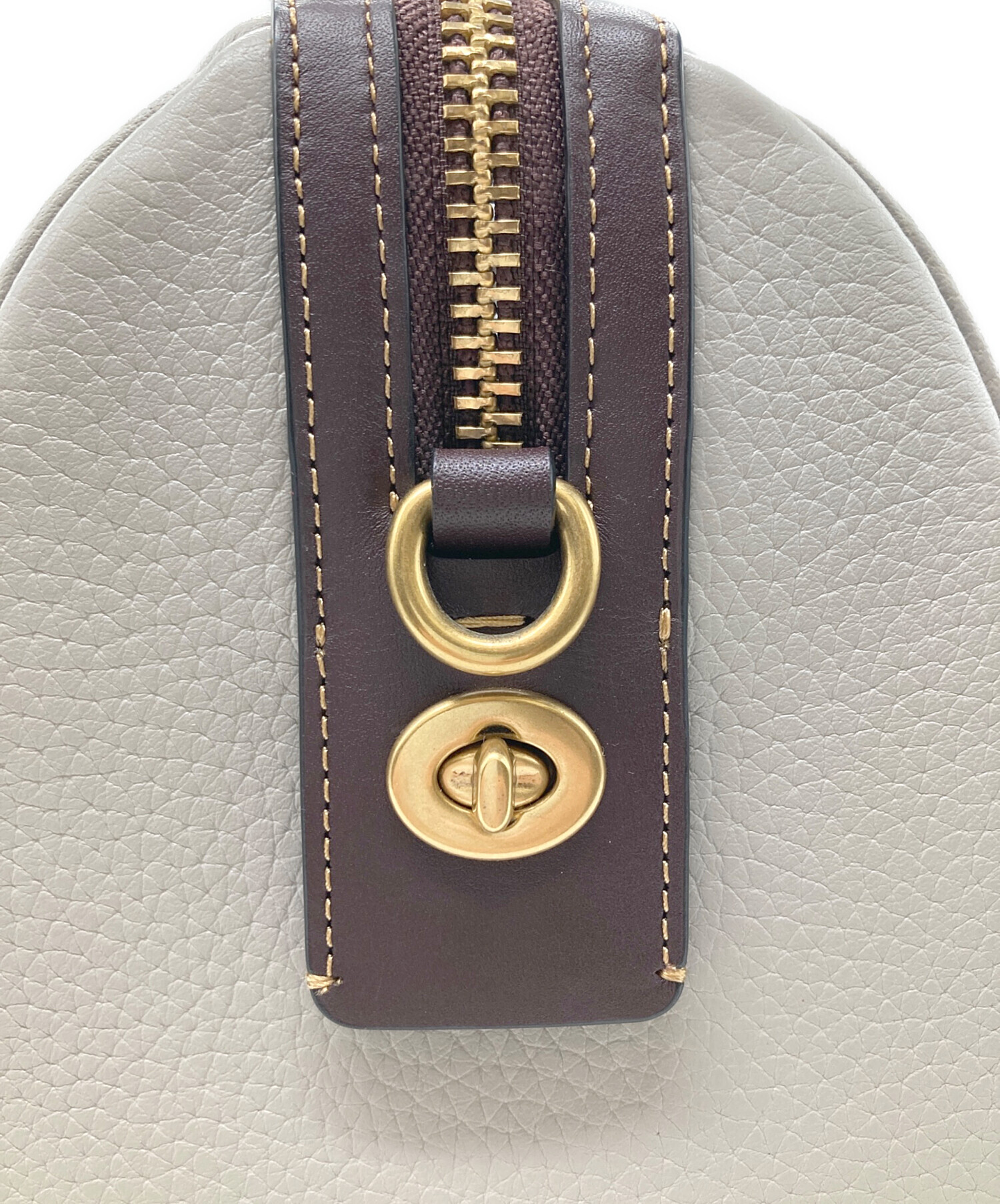 中古・古着通販】COACH (コーチ) ルビー サッチェル 25 カラーブロック 