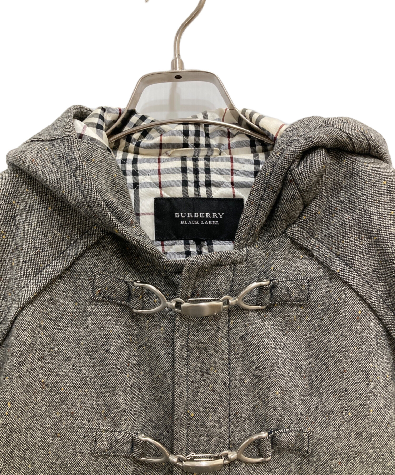 ■希少■BURBERRY BLACK LABEL ■ダッフルコート■イエロー■M BURBERRY BLACK LABEL バーバリーブラックレーベル メンズ