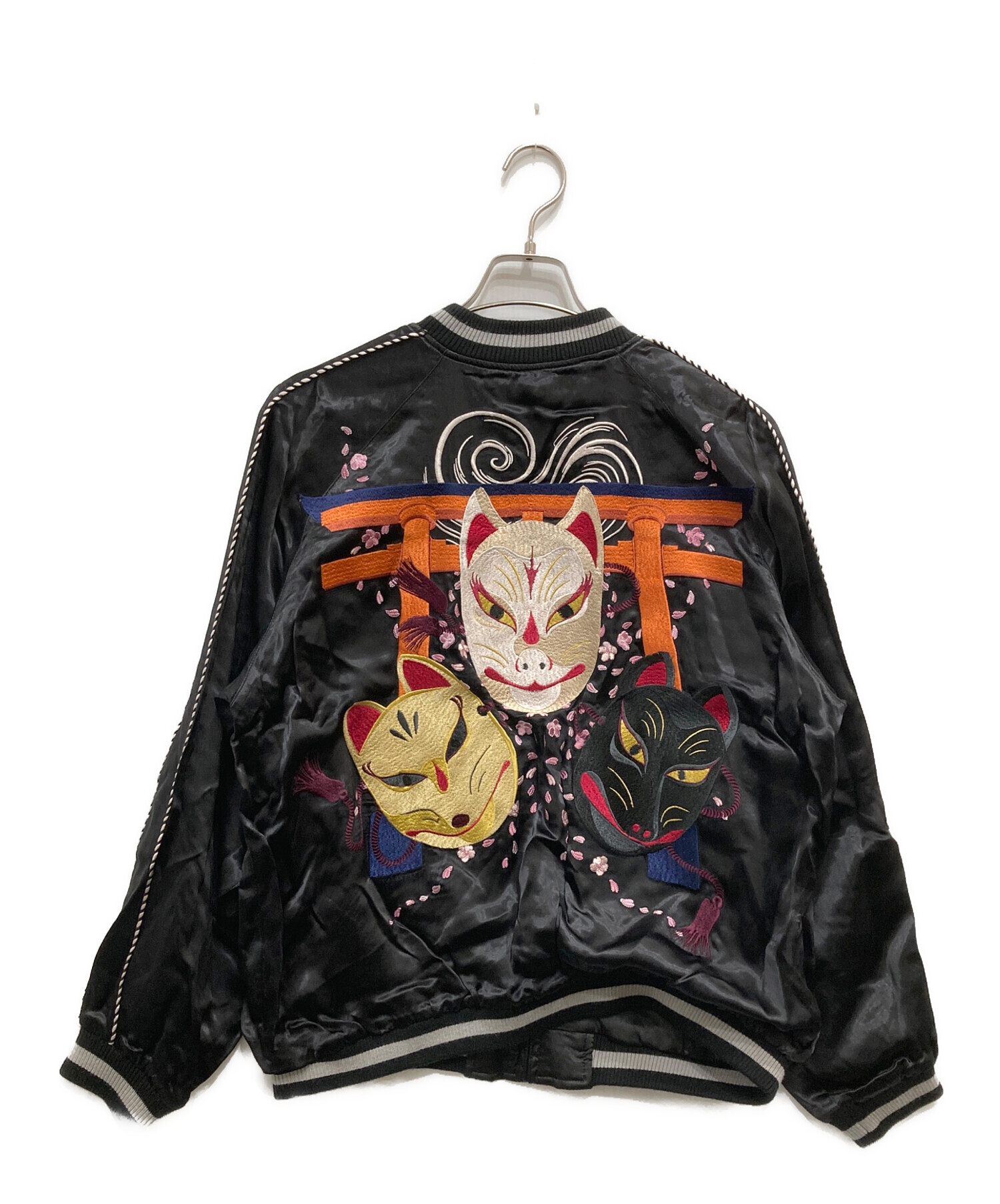 中古・古着通販】花旅楽団 (ハナタビガクダン) リバーシブルスカジャン