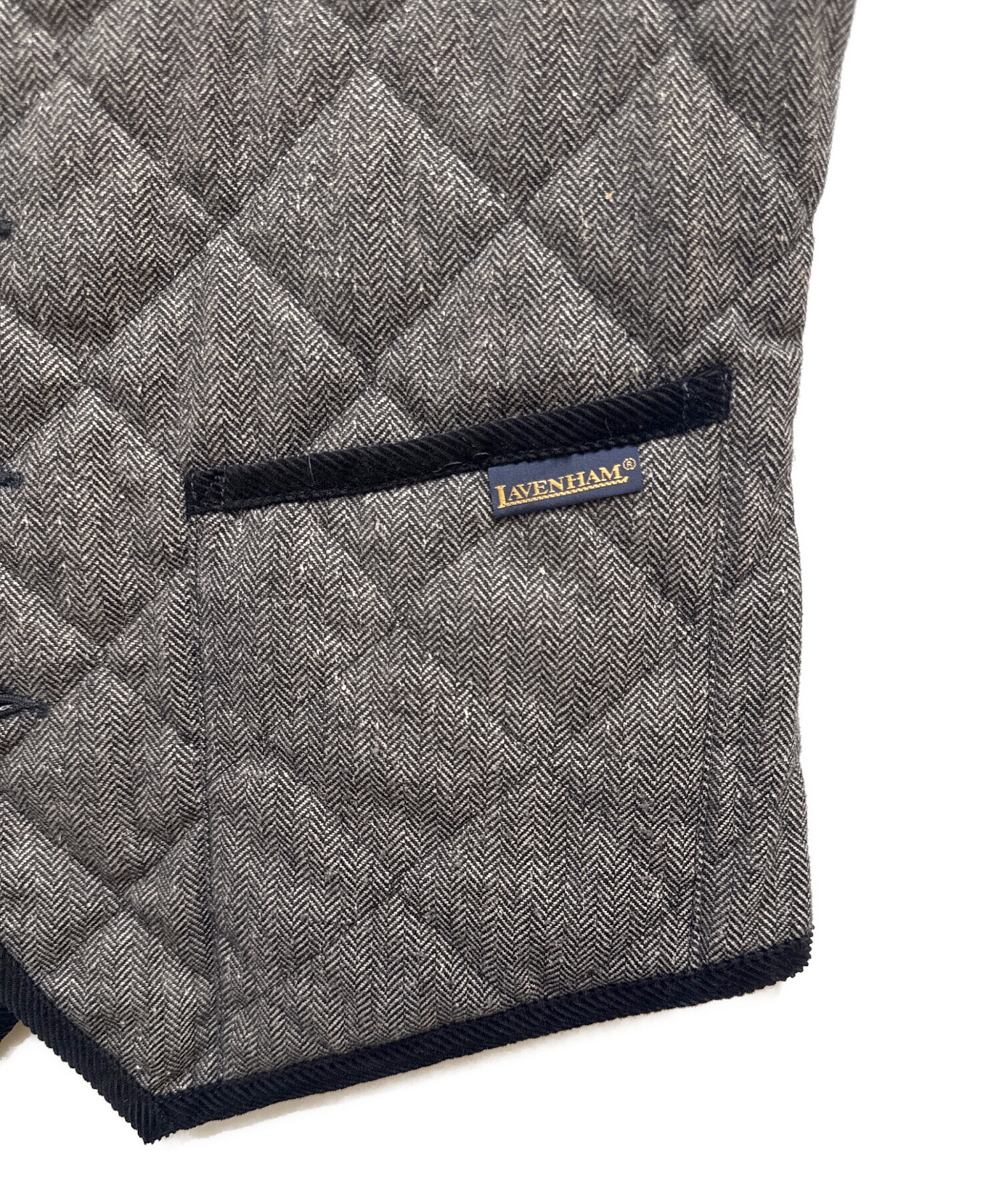 中古・古着通販】LAVENHAM (ラベンハム) リバーシブルキルティング