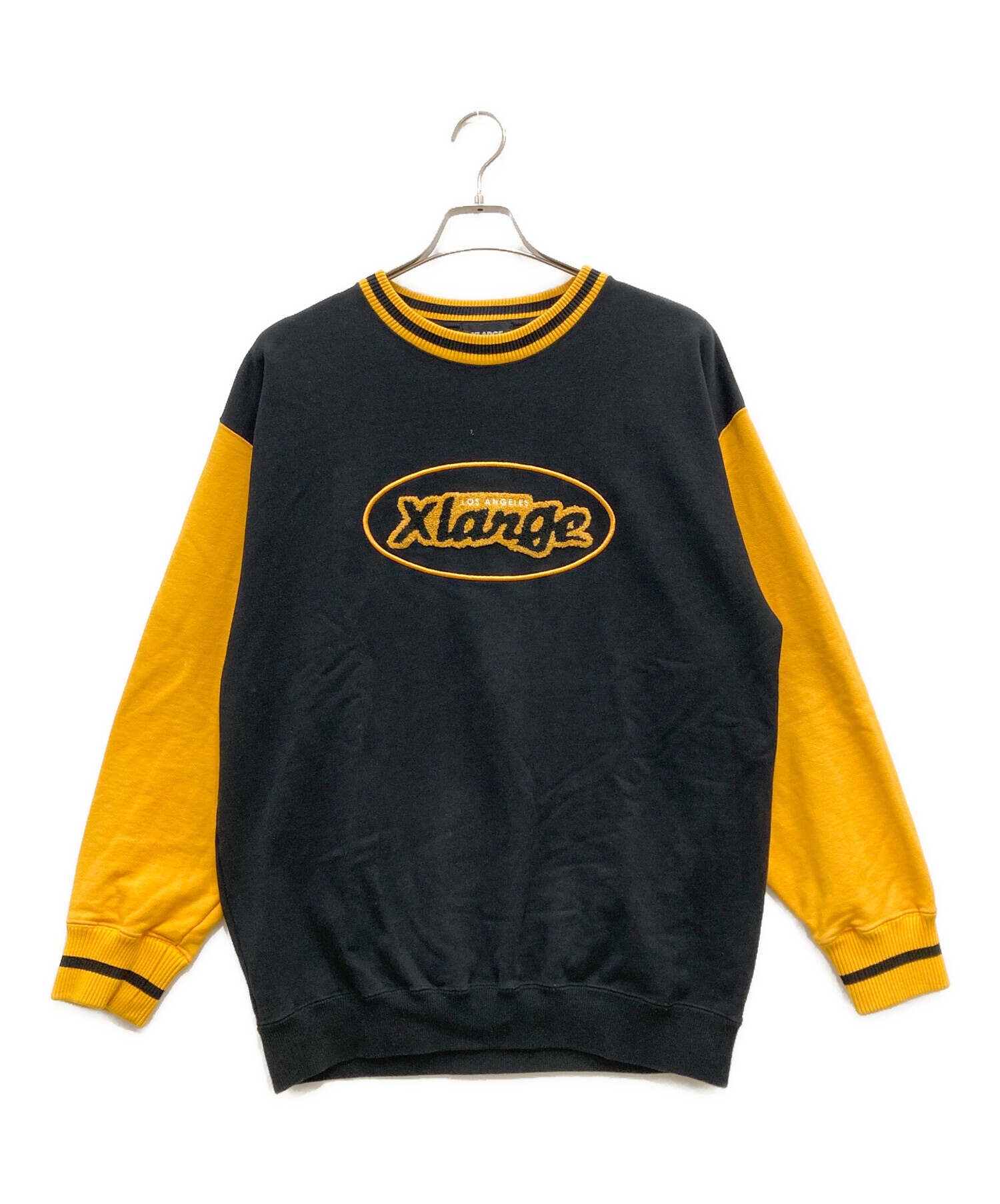 XLARGE RETRO CREW NECK SWEAT アーチロゴリブライン 【公式通販】