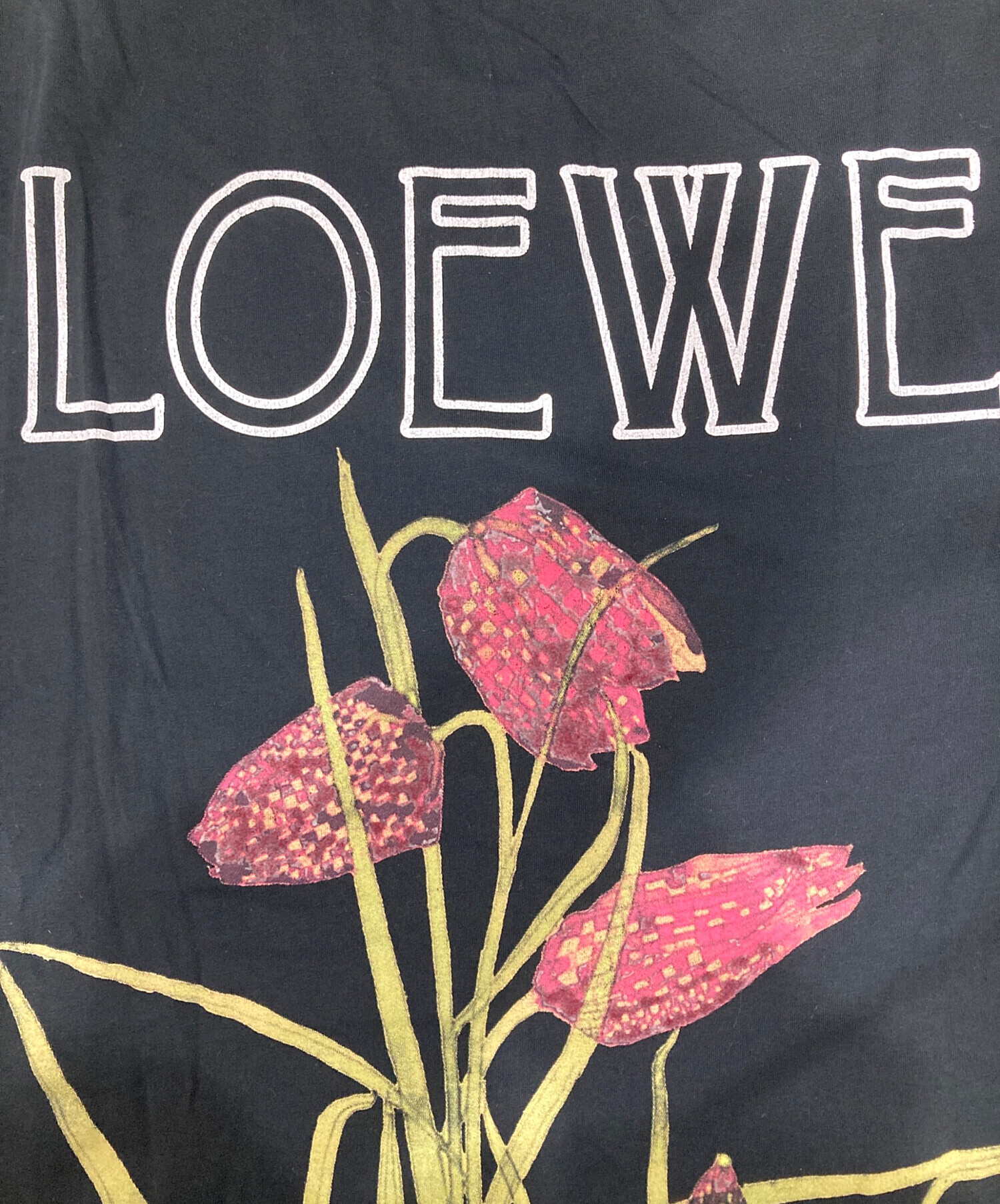 ロエベ LOEWE ボタニカル 半袖 Tシャツ 花柄 LOEWE ロエベ ボタニカル