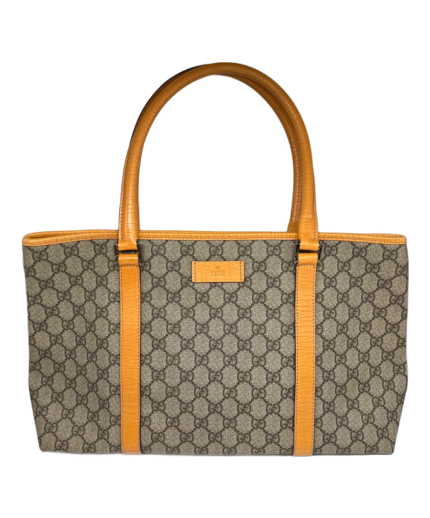 中古・古着通販】GUCCI (グッチ) GGスプリームトートバッグ ベージュ 