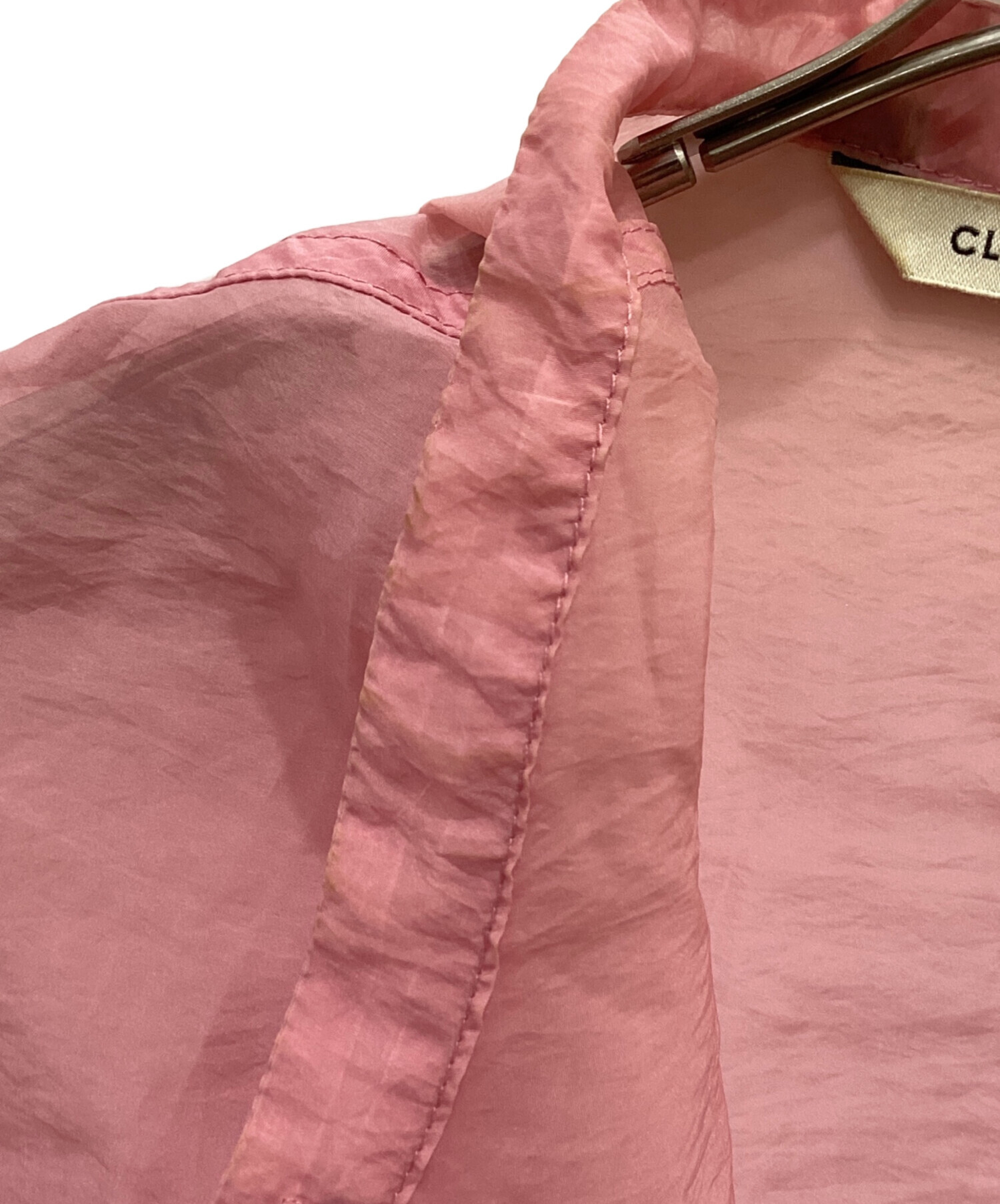 中古・古着通販】CLANE (クラネ) SWITCH SHEER SHIRT/スウィッチシアー