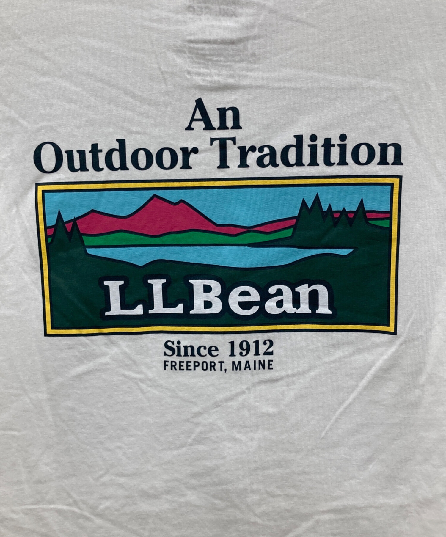 中古・古着通販】L.L.Bean (エルエルビーン) バックプリントロゴT 