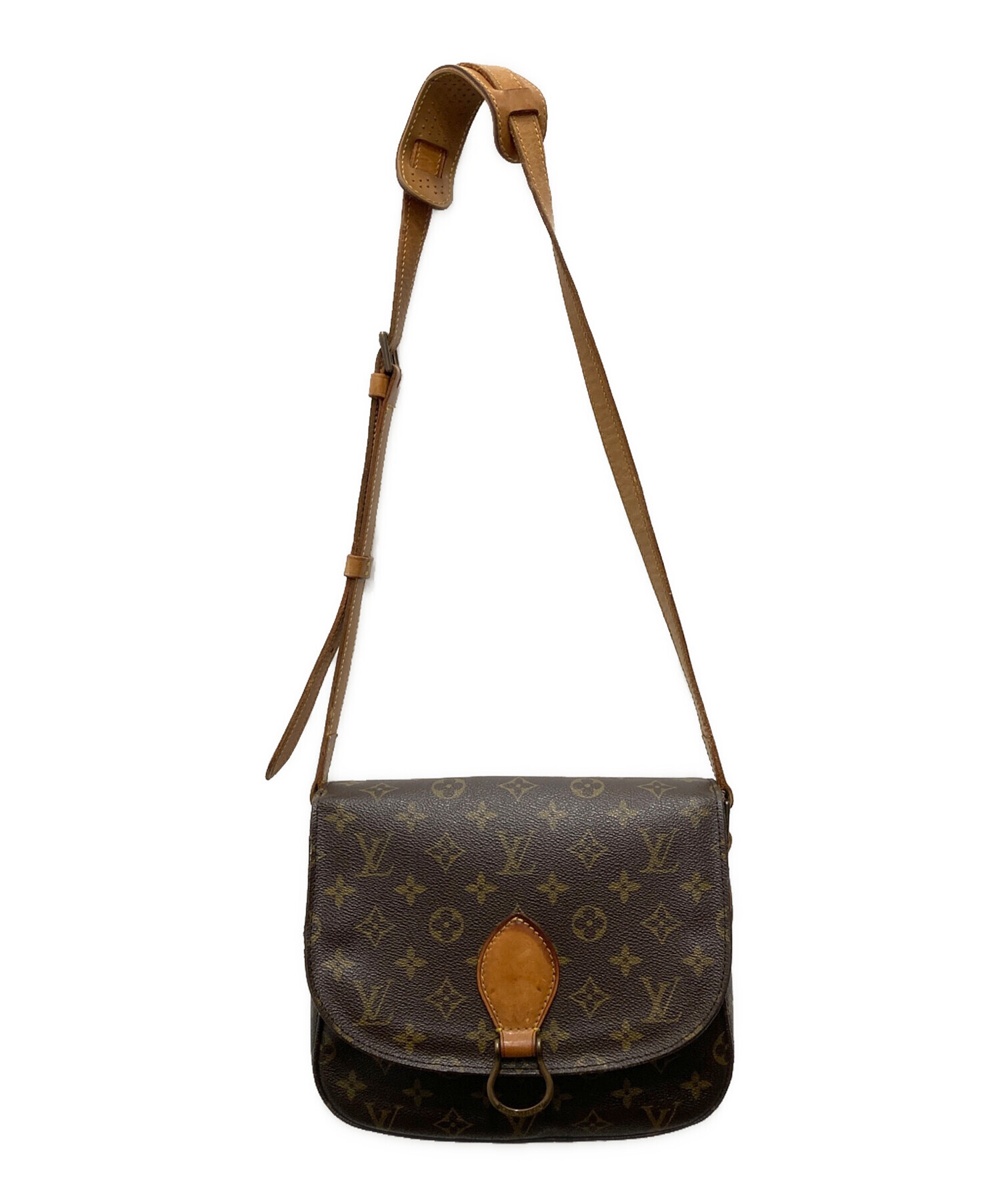 LOUIS VUITTON / シャンティMM_モノグラム・キャンバス/PVC/BRW LOUIS VUITTON◇シャンティMM_モノグラム・キャンバス_BRW/PVC/BRW