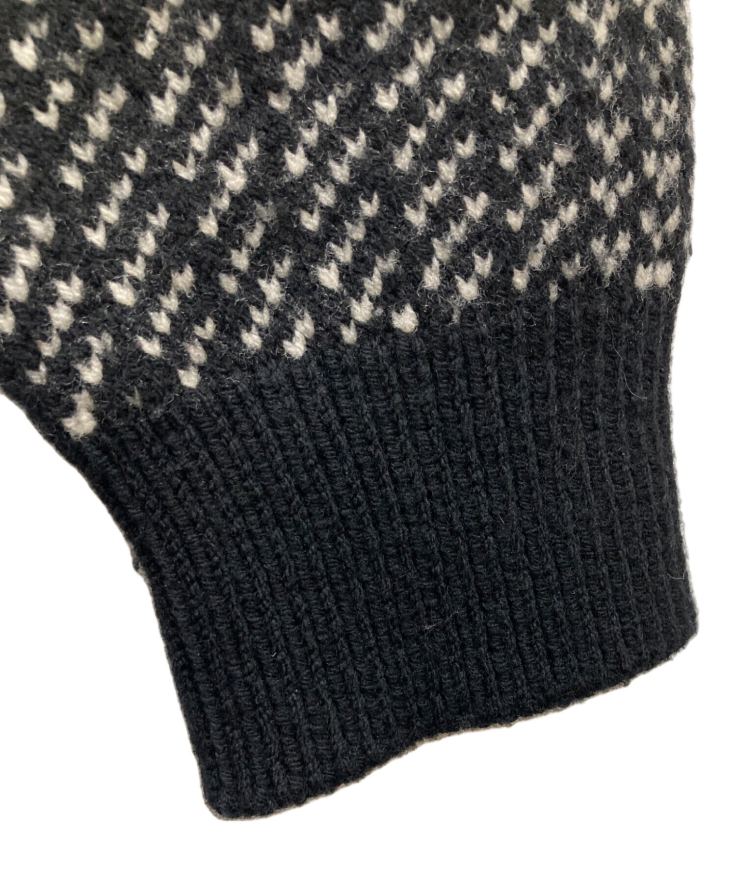 中古・古着通販】AURALEE (オーラリー) HARD TWIST MERINO JACQUARD