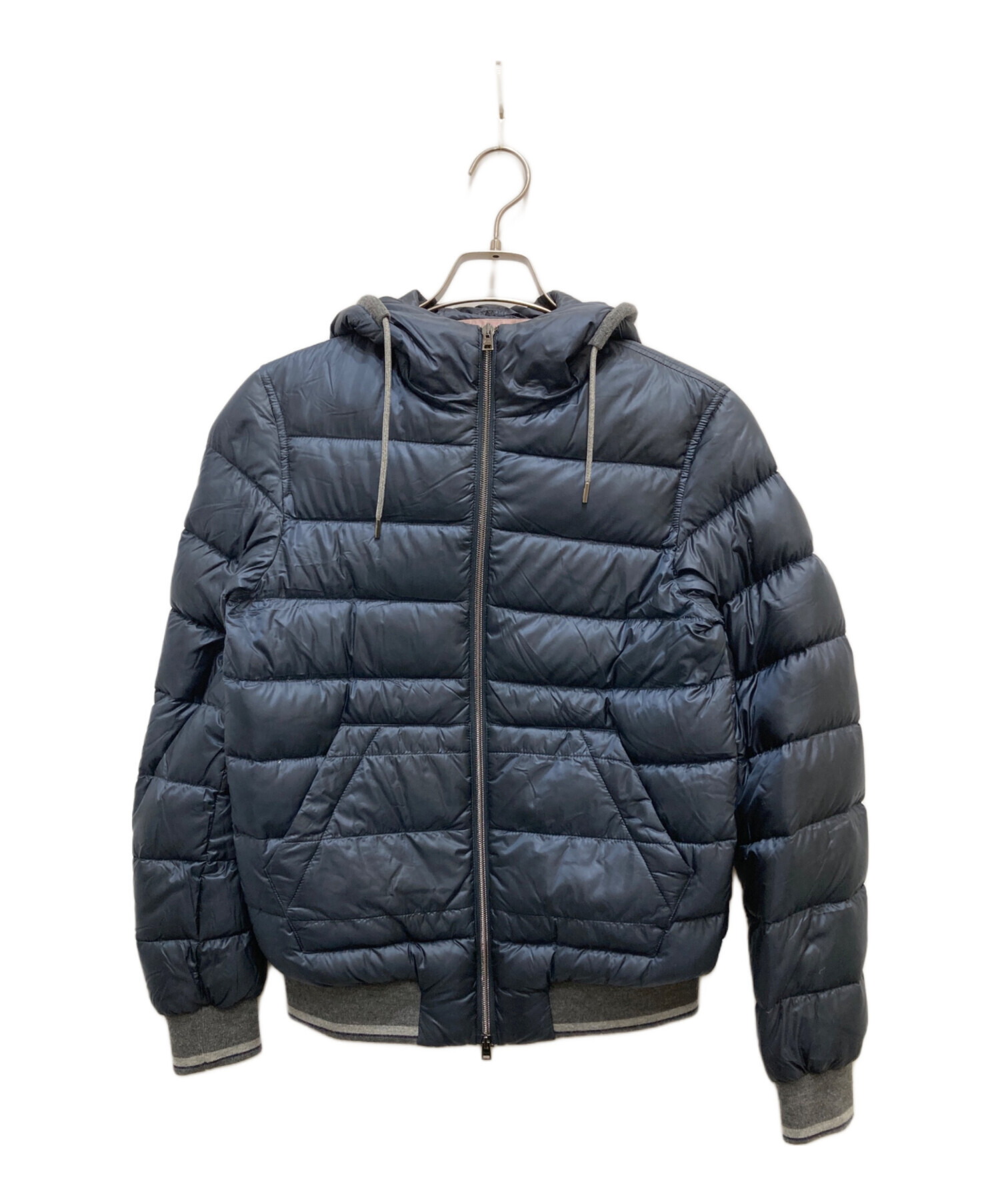 中古・古着通販】HERNO (ヘルノ) ダウンジャケット ネイビー サイズ:44
