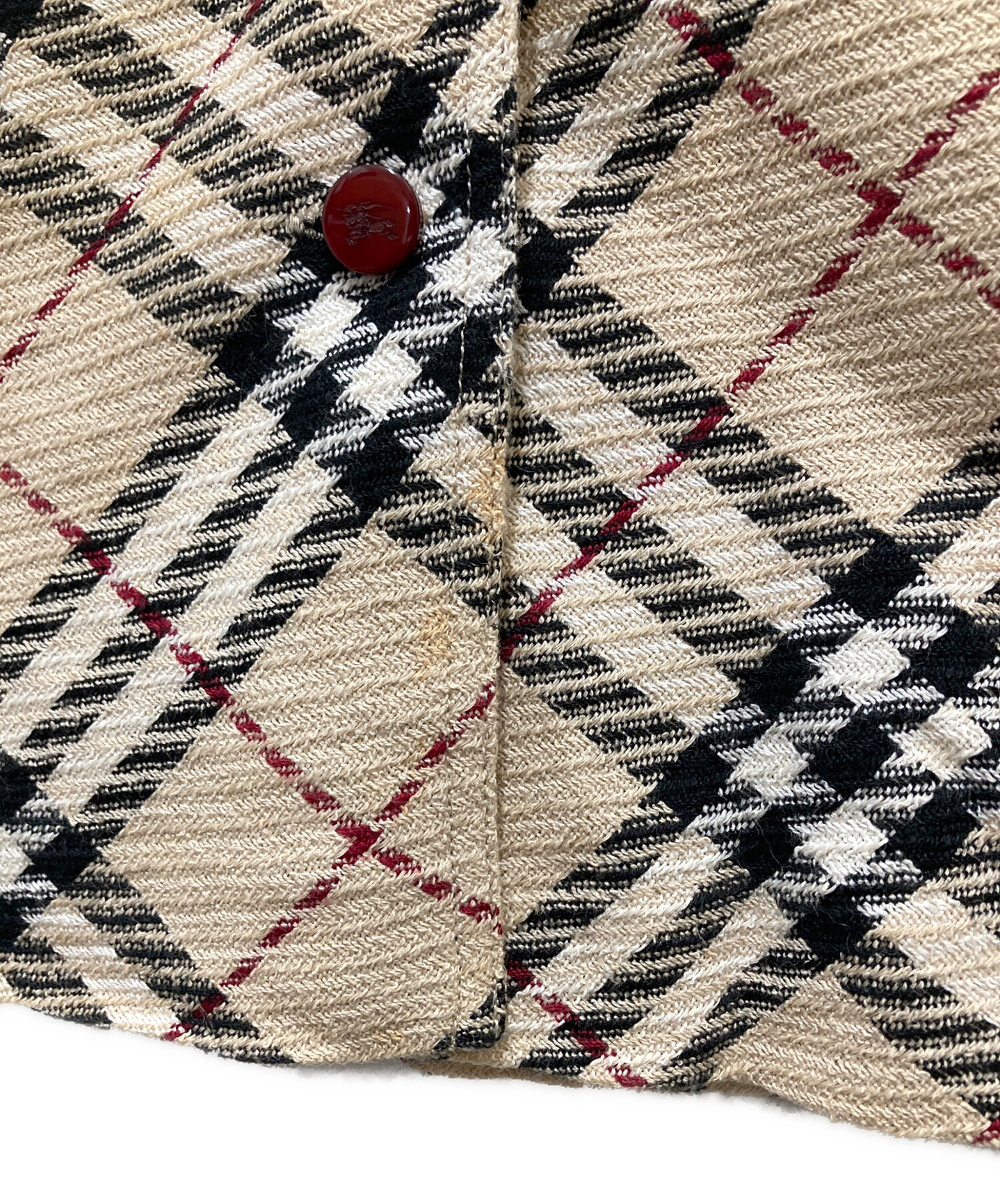 バーバリーブルーレーベル　ワンピース　ノバチェック ベージュ　36 中古・古着通販】BURBERRY BLUE LABEL (バーバリーブルー