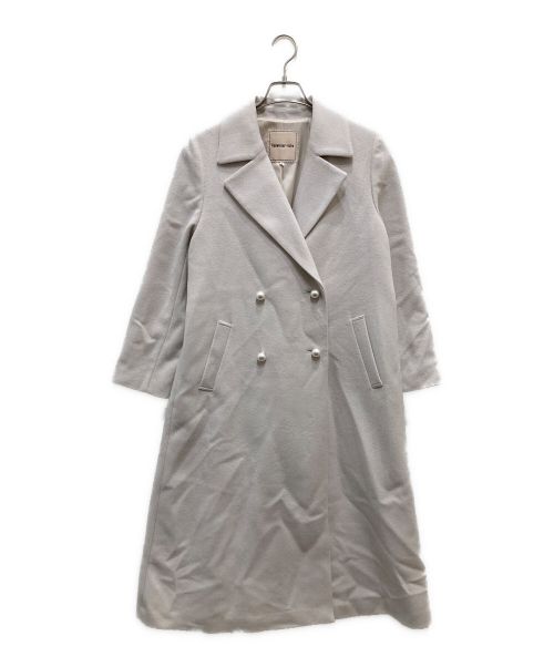 新品未使用♡タグ付き♡アプワイザーリッシェ♡パール釦バックフレアコート　大人気 Apuweiser-riche（アプワイザーリッシェ）の「パール釦バック