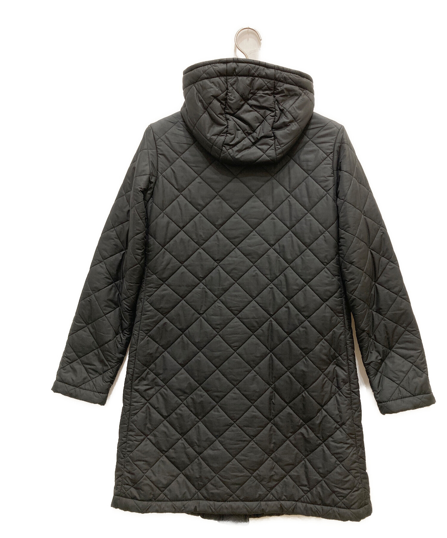 マッキントッシュフーデッドボアキルティングコート