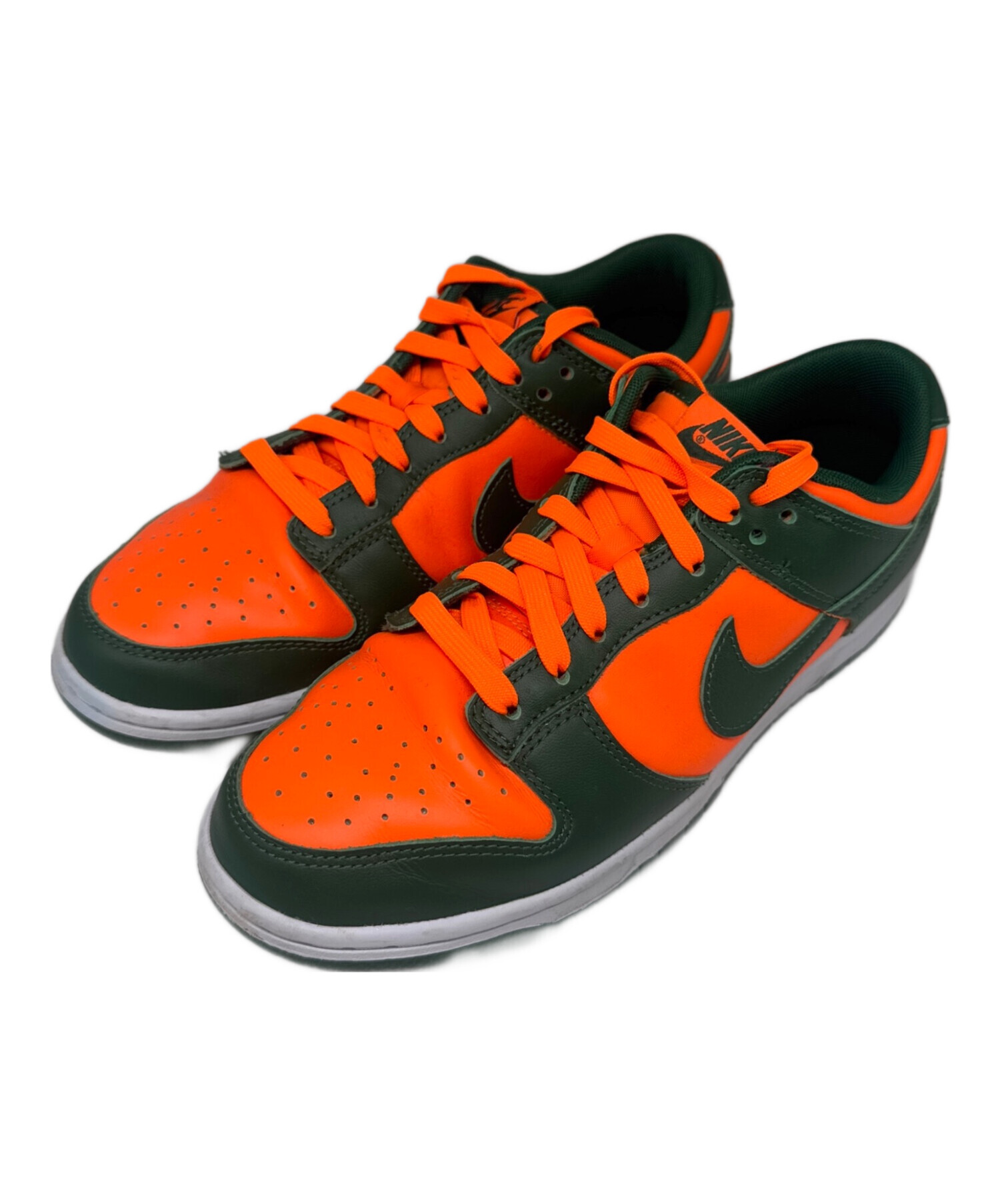 中古・古着通販】NIKE (ナイキ) DUNK LOW RETRO オレンジ×グリーン 