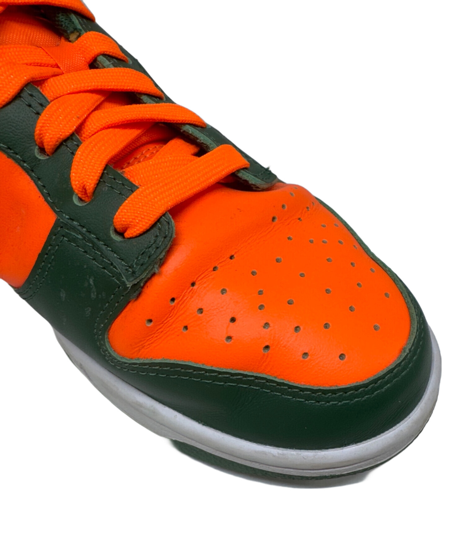 中古・古着通販】NIKE (ナイキ) DUNK LOW RETRO オレンジ×グリーン 