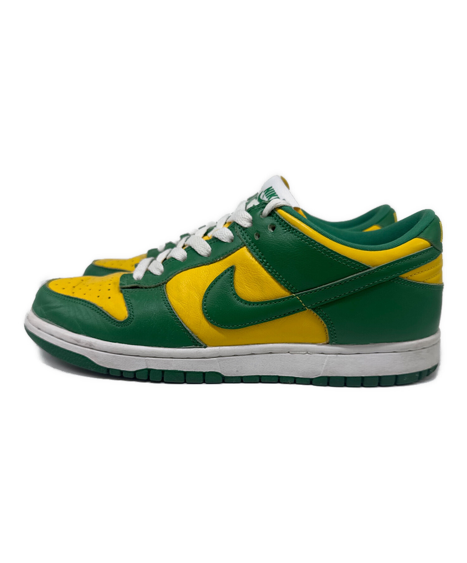 中古・古着通販】NIKE (ナイキ) DUNK LOW SP グリーン×イエロー サイズ 