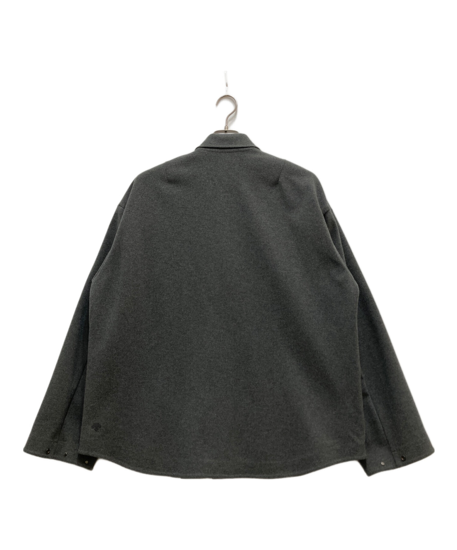 中古・古着通販】DESCENTE (デサント) MOLE CPO SHIRT JACKET グレー  