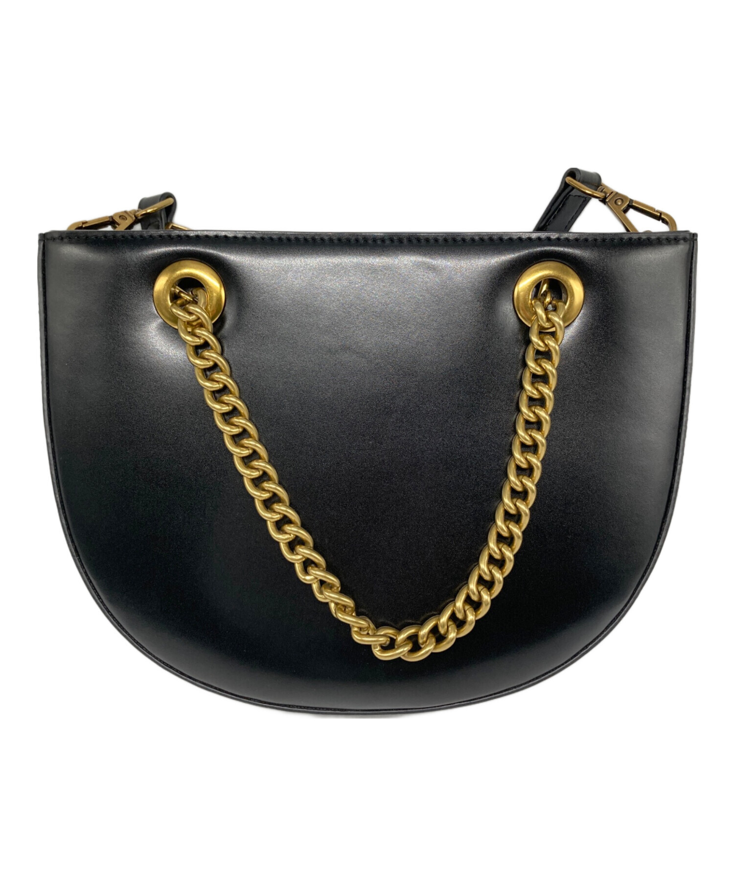 中古・古着通販】unitude (アニチュード) HALF-MOON BAG ブラック