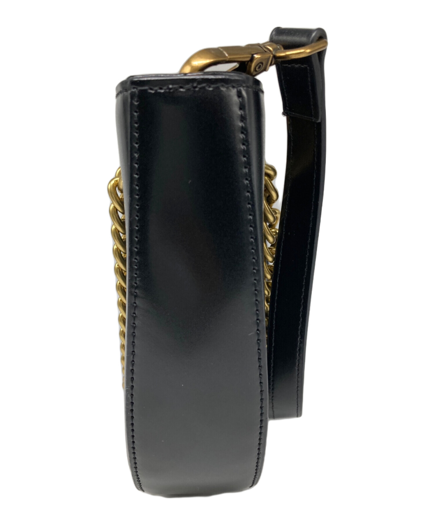 中古・古着通販】unitude (アニチュード) HALF-MOON BAG ブラック