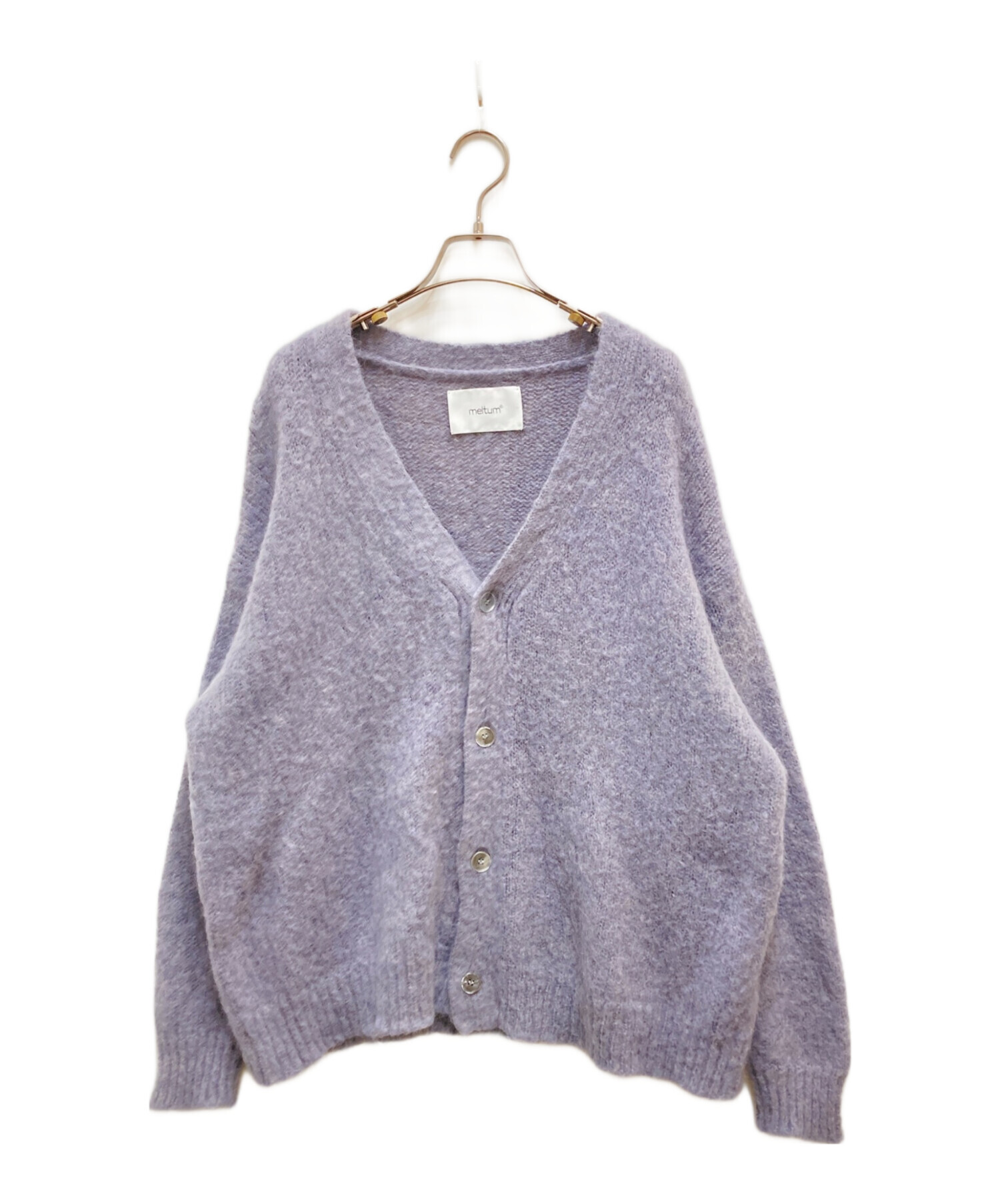 中古・古着通販】meltum (メルタム) MOHAIR CARDIGAN / モヘヤ