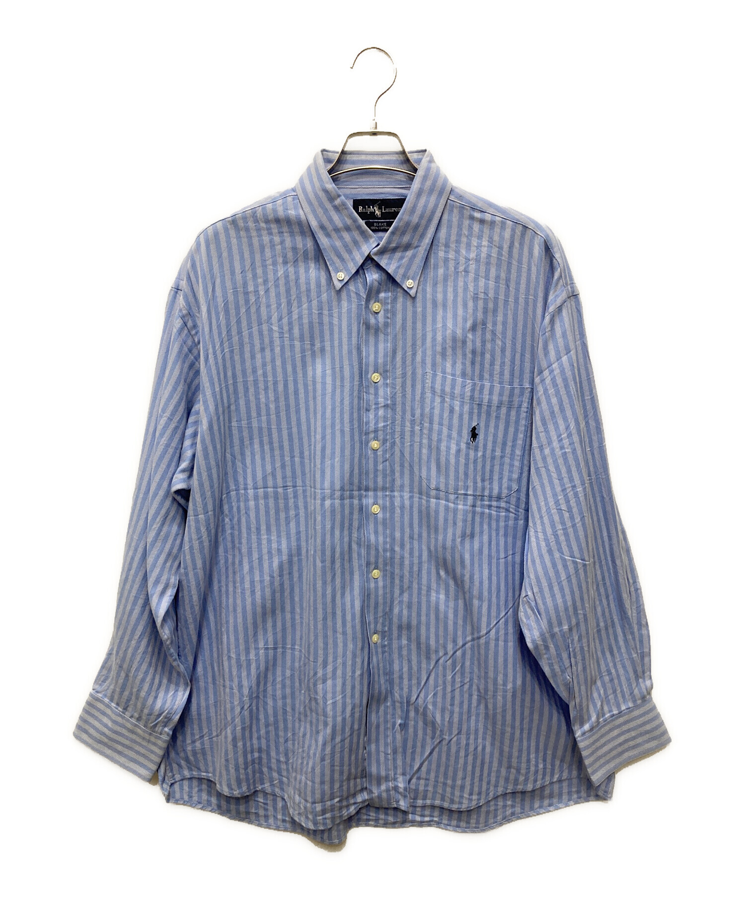 中古・古着通販】RALPH LAUREN (ラルフローレン) ストライプシャツ 