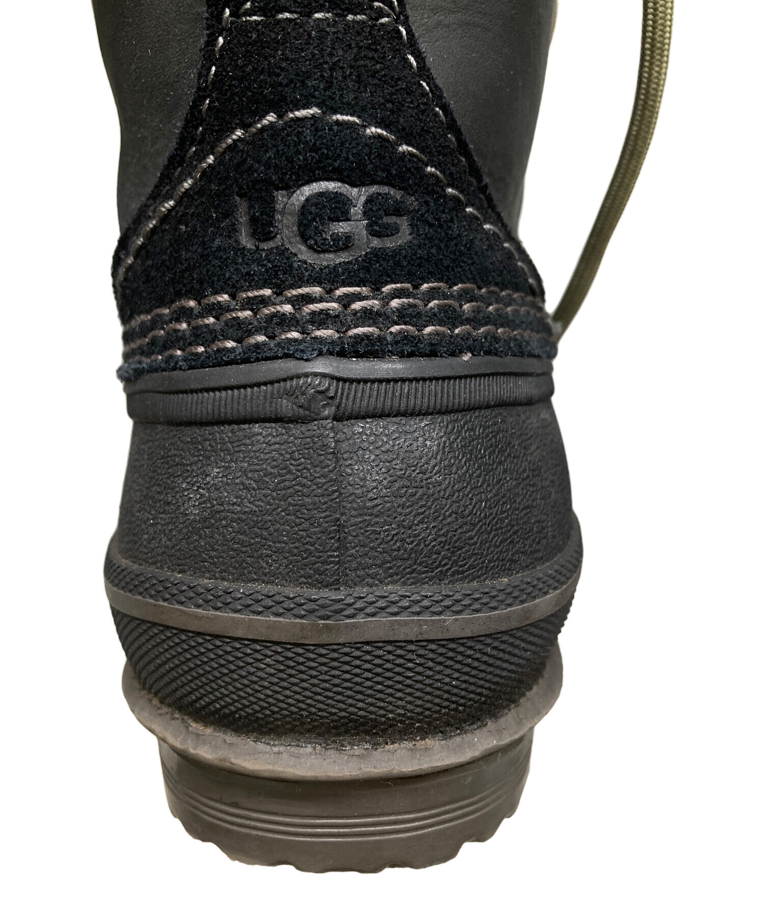 中古・古着通販】UGG (アグ) スノーブーツ ブラック サイズ:US7 