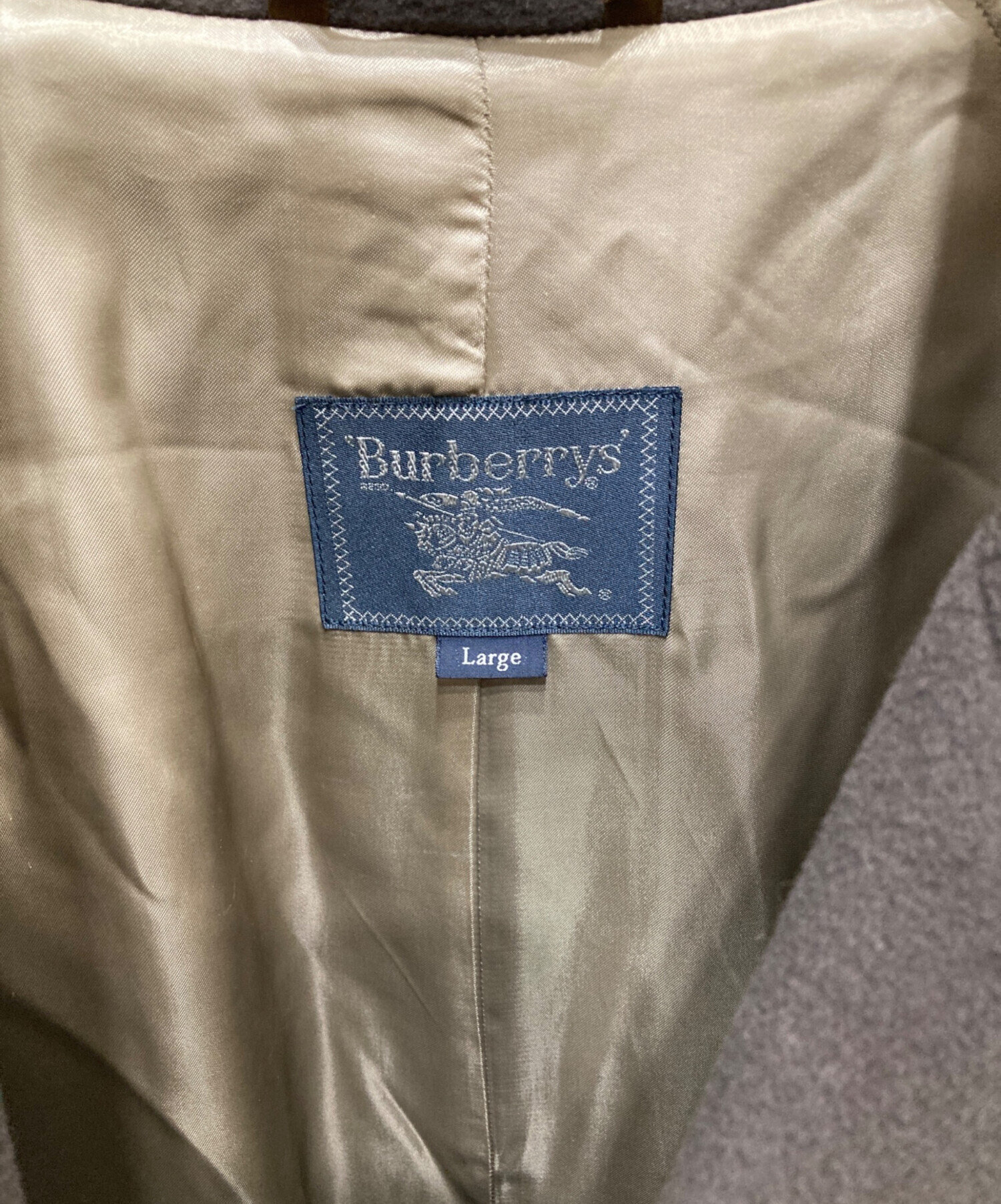 中古・古着通販】Burberry's (バーバリーズ) ウールPコート ブラウン