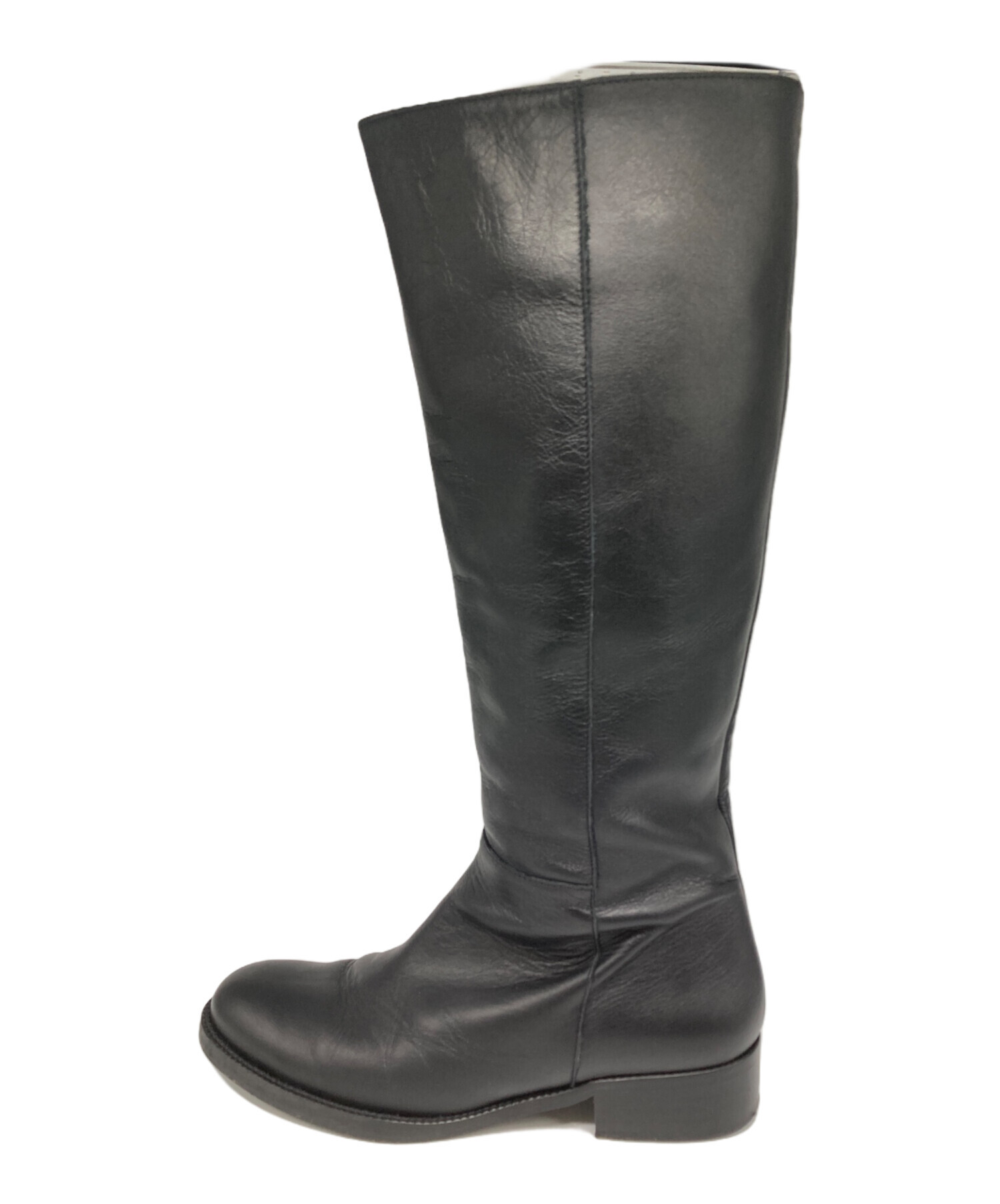 中古・古着通販】REMME (レメ) ロングブーツ ブラック サイズ:24cm(38