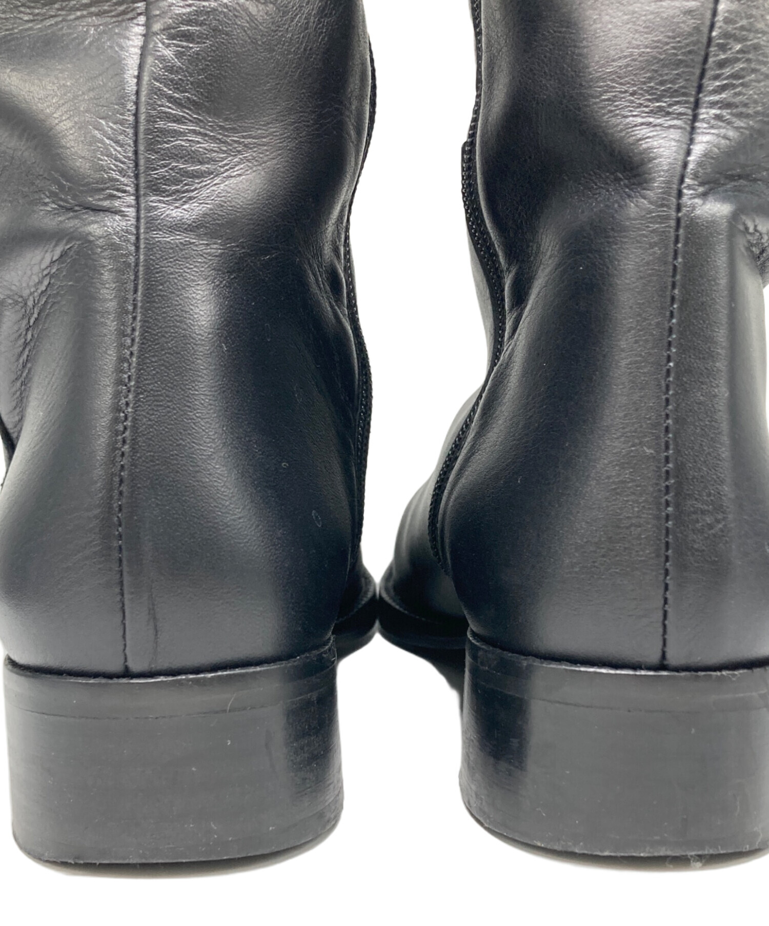 中古・古着通販】REMME (レメ) ロングブーツ ブラック サイズ:24cm(38