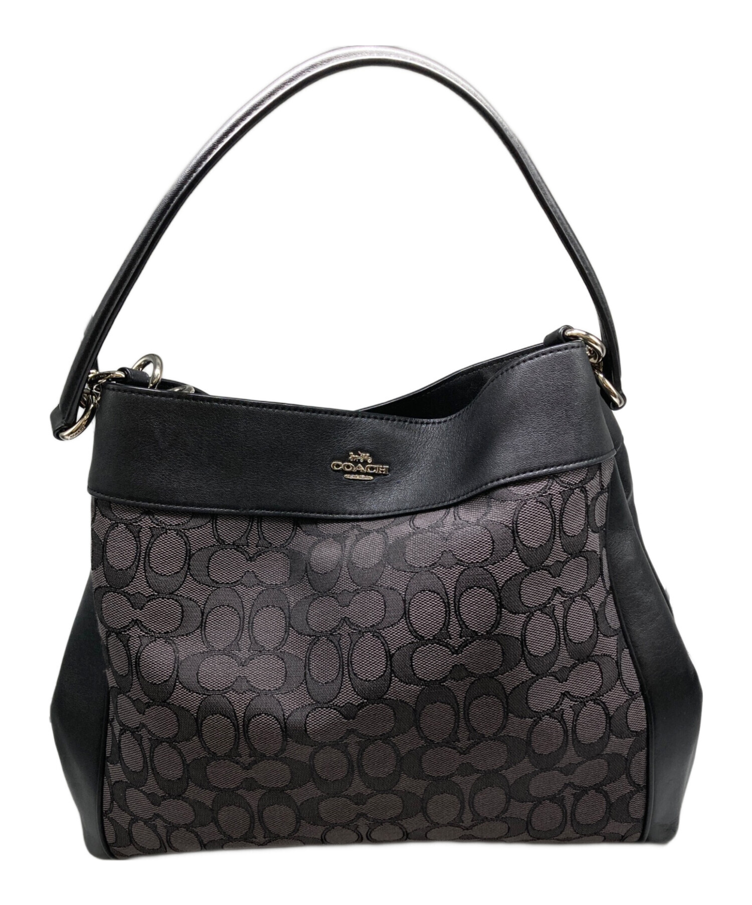 中古・古着通販】COACH (コーチ) ショルダーバッグ ブラック｜ブランド