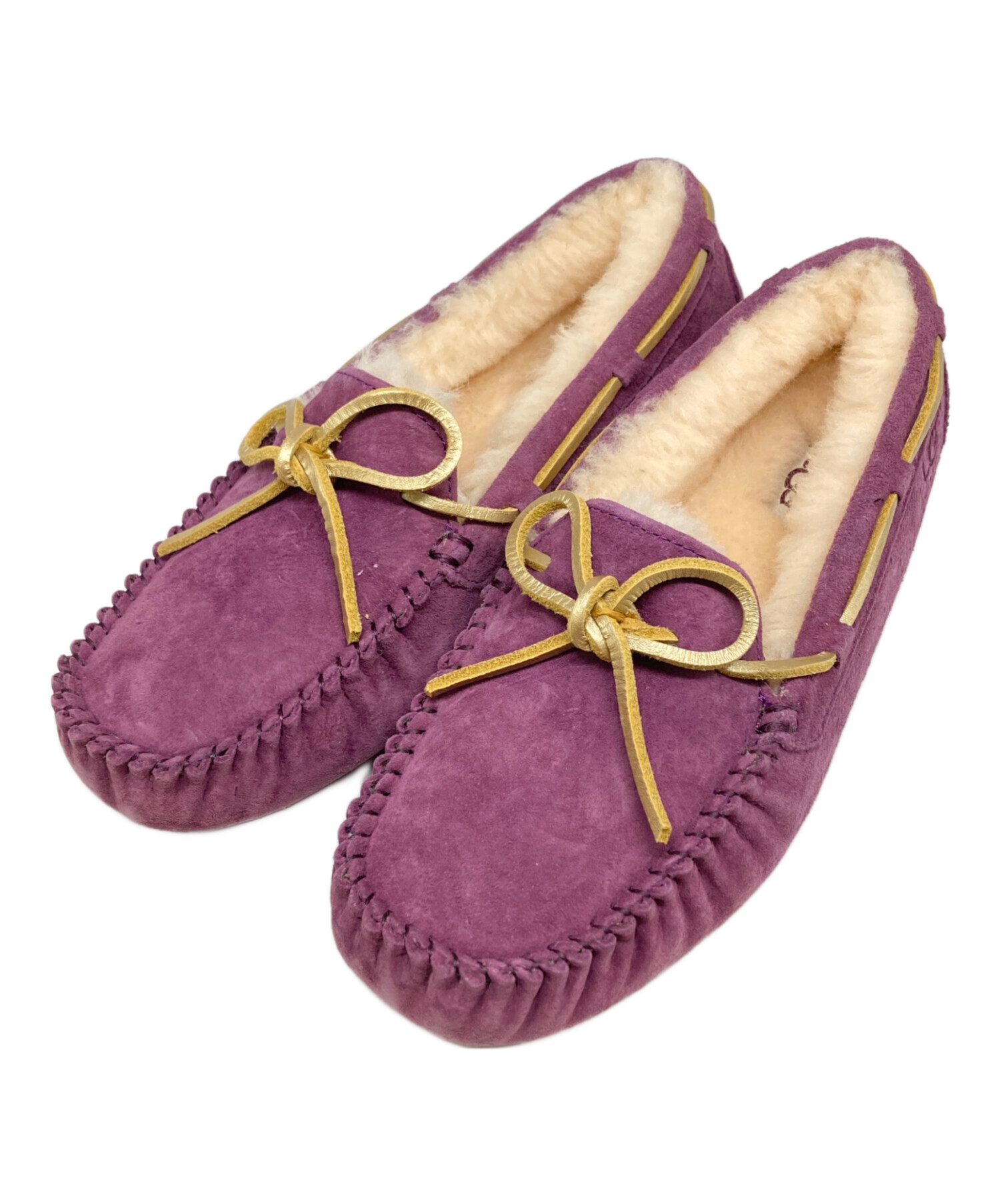未使用UGG アグ モカシン DAKOTA パープル 23cm相当 UGG DAKOTA アグ