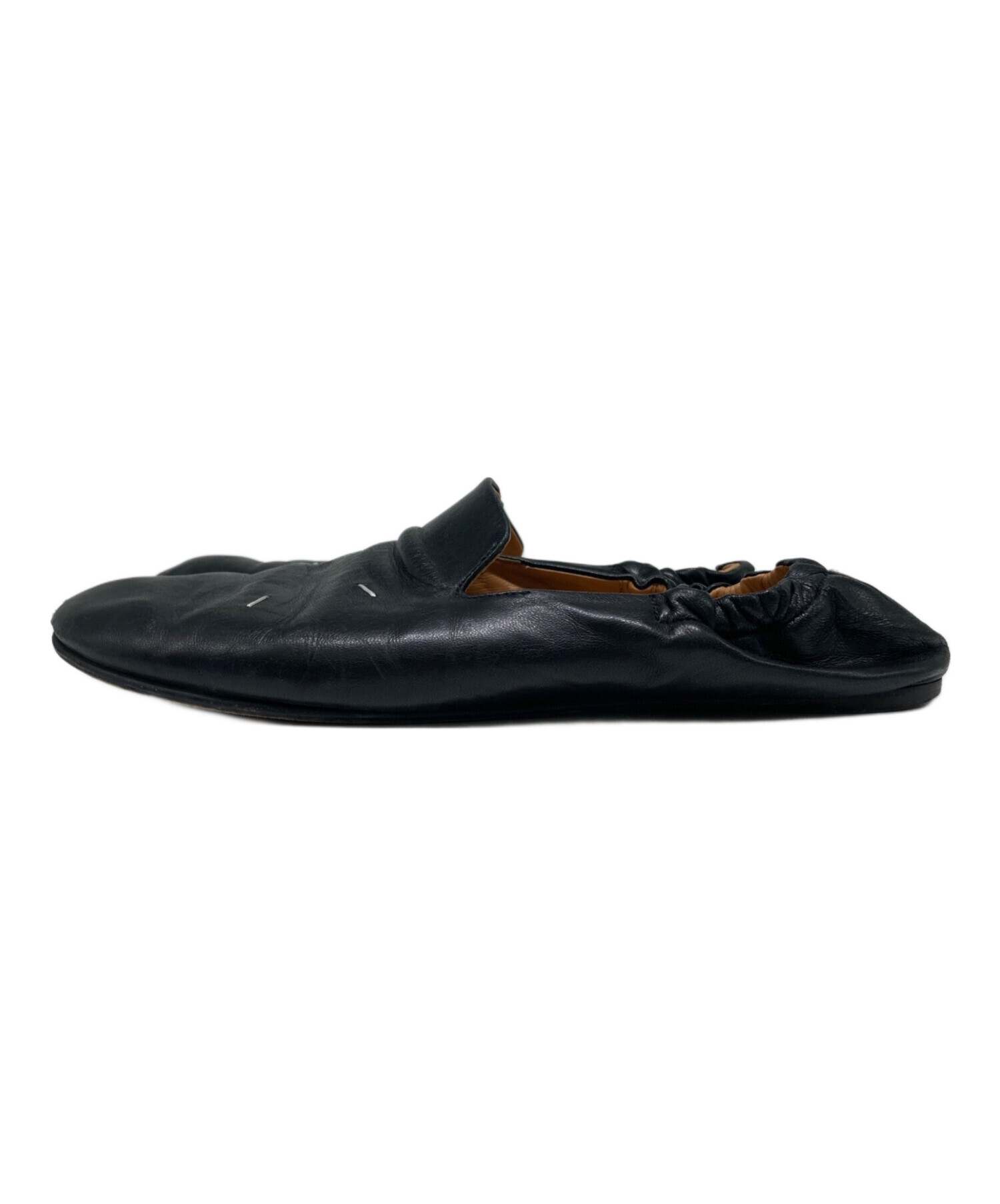 中古・古着通販】Maison Margiela (メゾンマルジェラ) レザ-スリッポン 