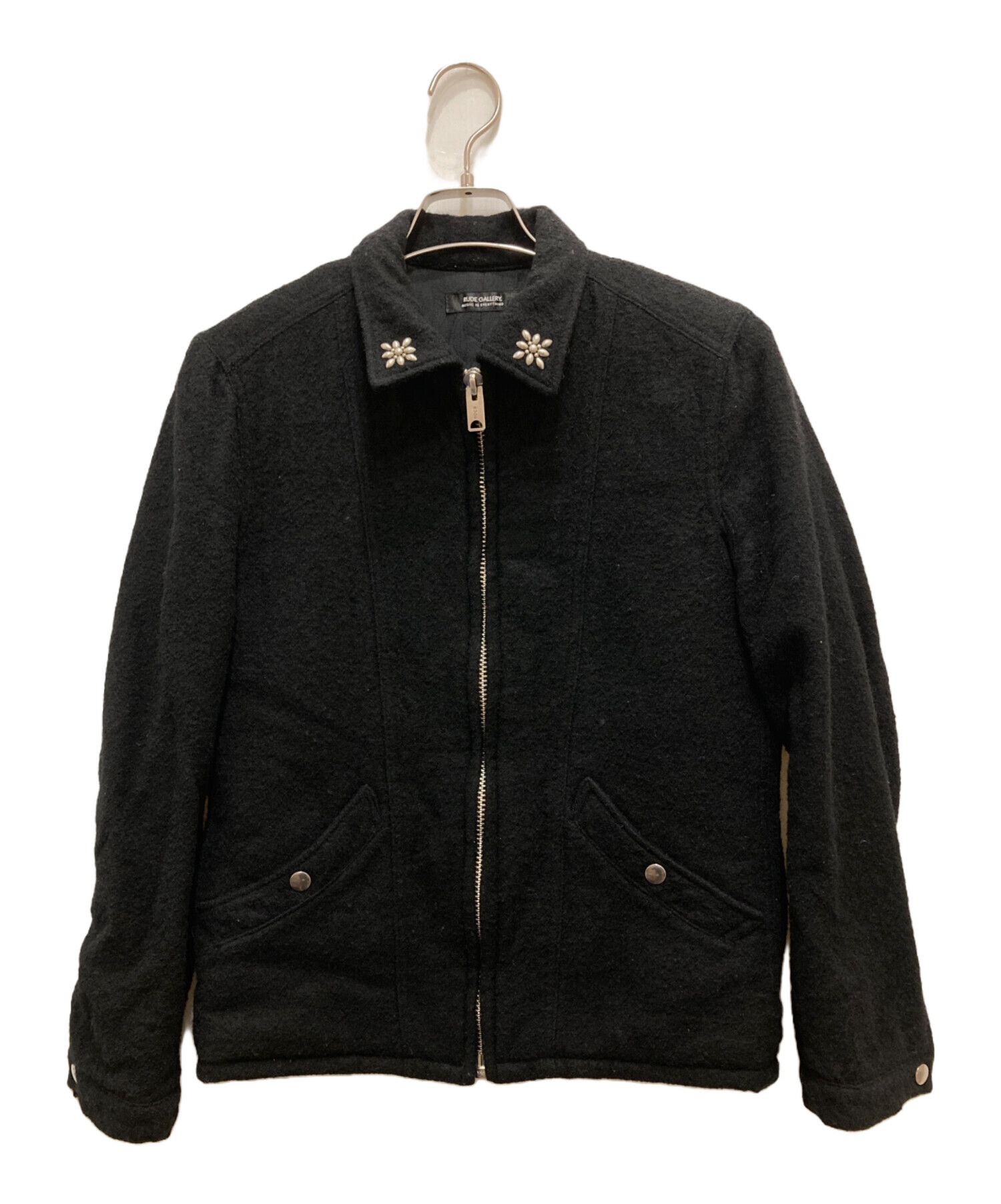 rude gallery ウールブルゾン 中古・古着通販】RUDE GALLERY (ルードギャラリー) スタッズウール