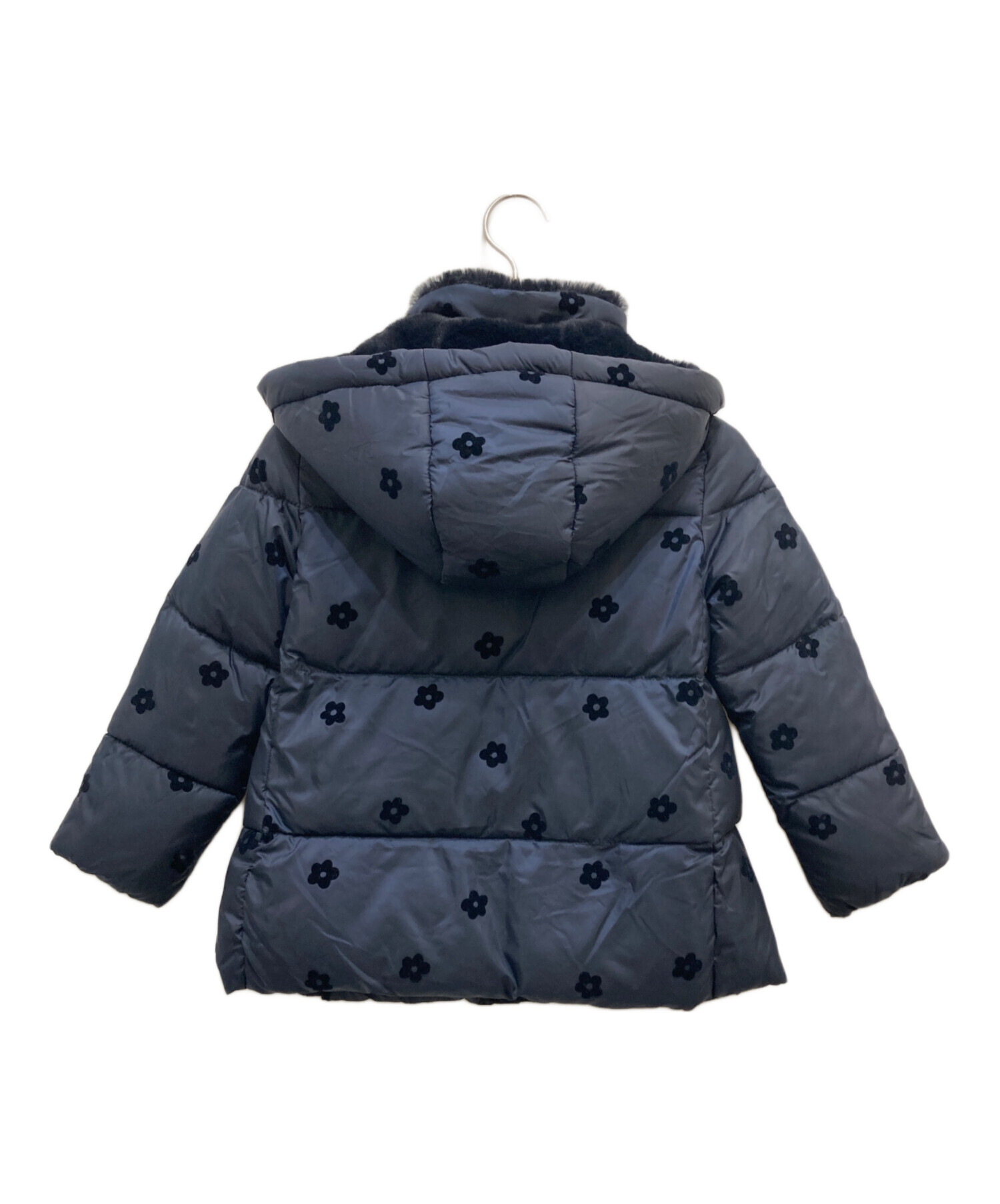 ジャカディ jacadi ネイビーハート柄ダウンジャケット ジャカディ jacadi ネイビーハート柄ダウンジャケット コート
