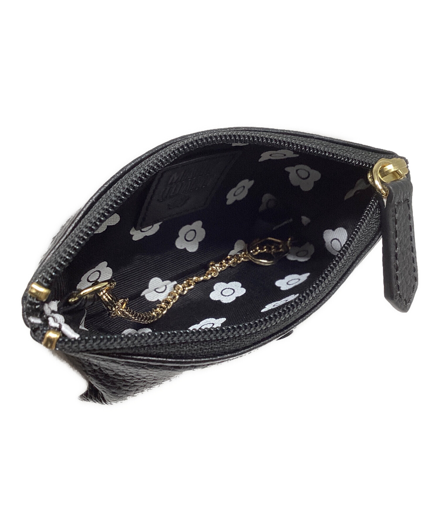 中古・古着通販】MARY QUANT (マリークヮント) ペインティングマルチコインケース ブラック｜ブランド・古着通販 トレファク公式【TREFAC  FASHION】スマホサイト