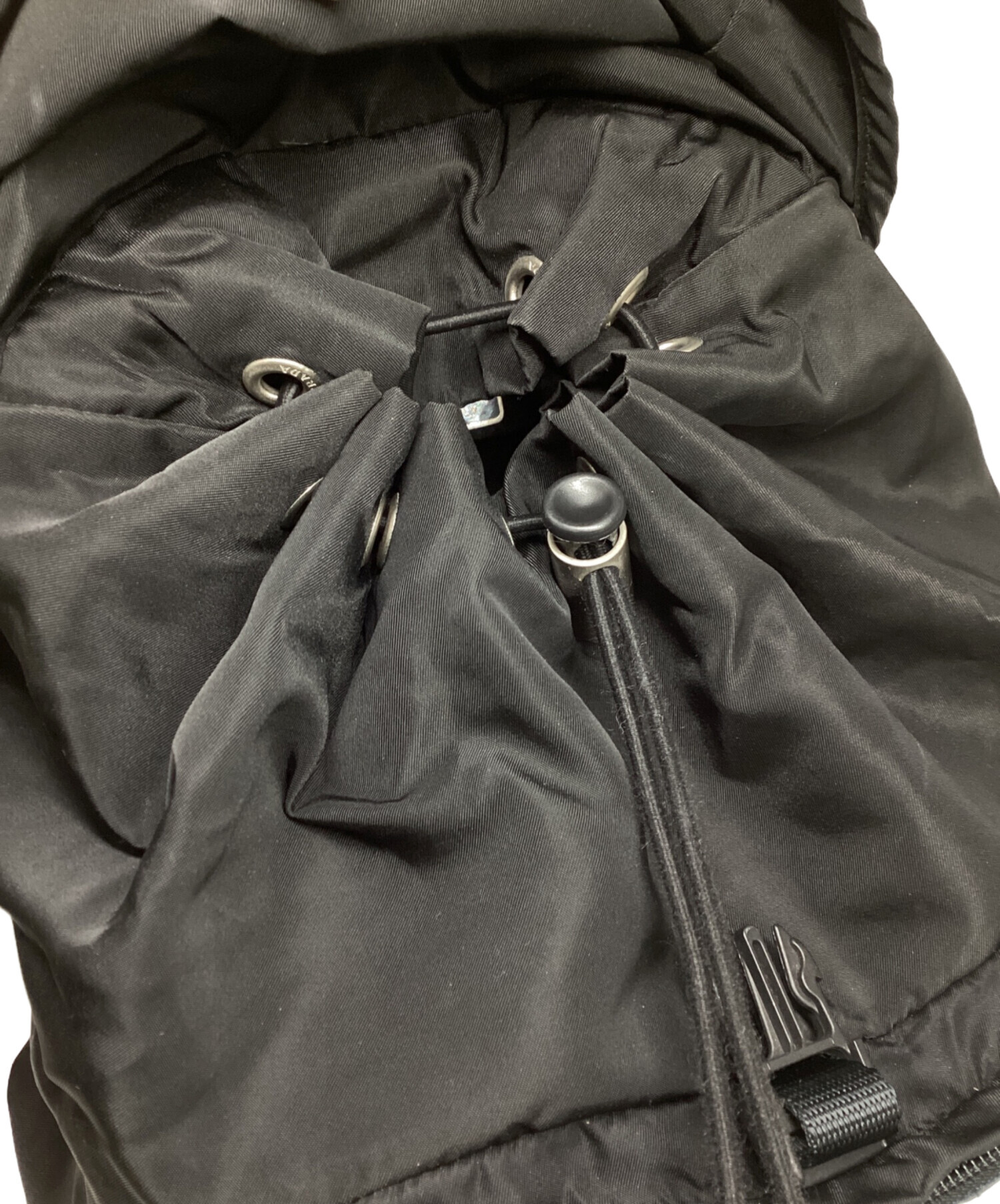 中古・古着通販】PRADA (プラダ) ナイロンリュック ブラック｜ブランド