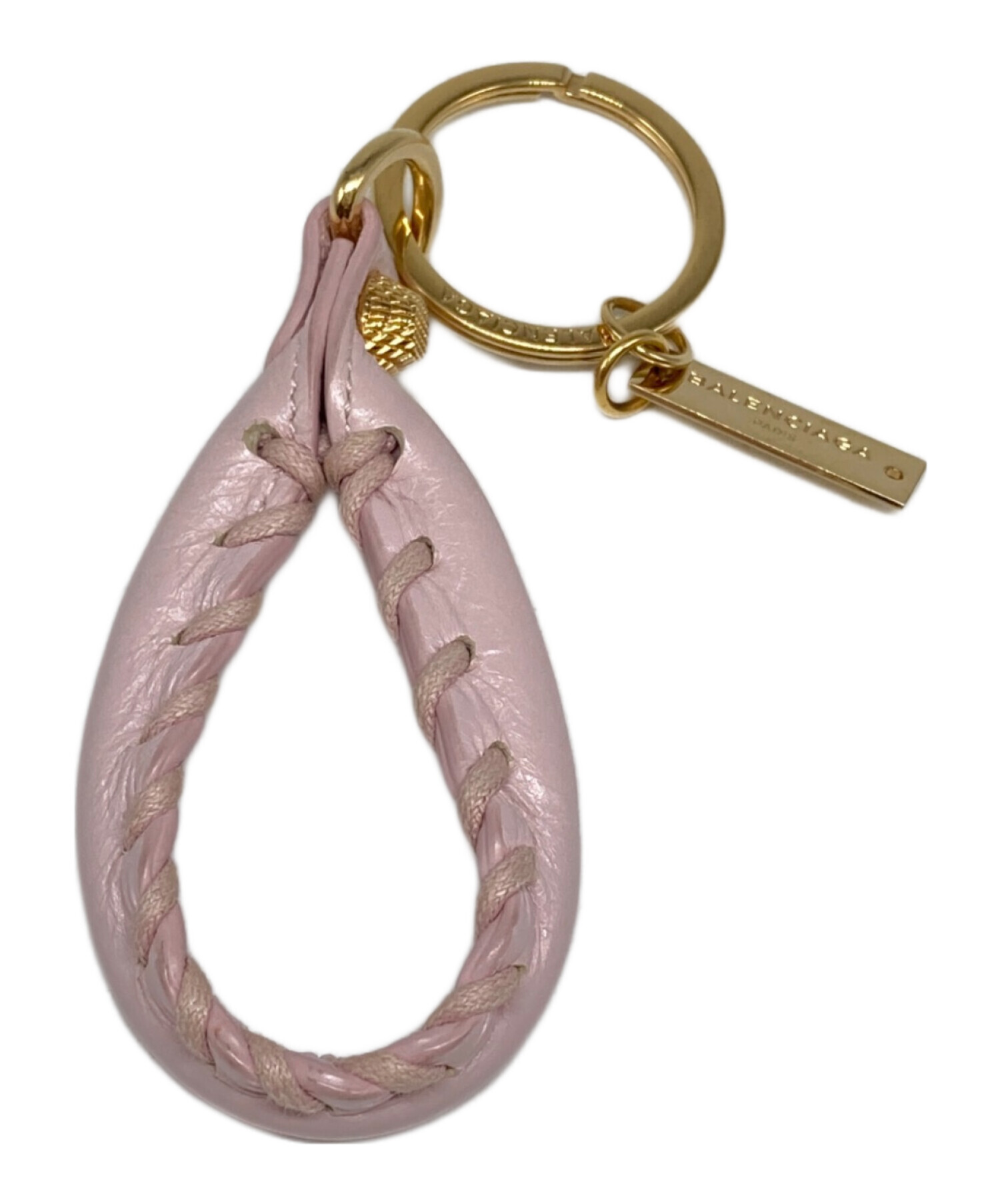 中古・古着通販】BALENCIAGA (バレンシアガ) レザーキーチャーム