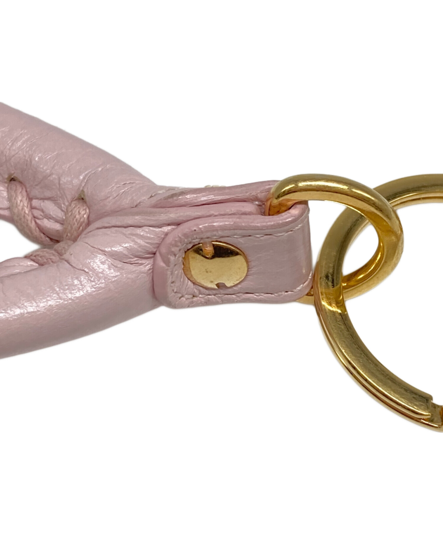 中古・古着通販】BALENCIAGA (バレンシアガ) レザーキーチャーム