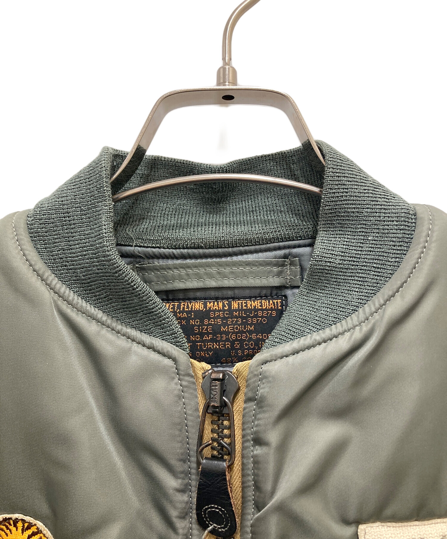 ジャケット・アウター Toys Mccoy MA-1 jacket L TOYS McCOY トイズマッコイ MA-1 ジャケット ALBERT TURNER MIL-J