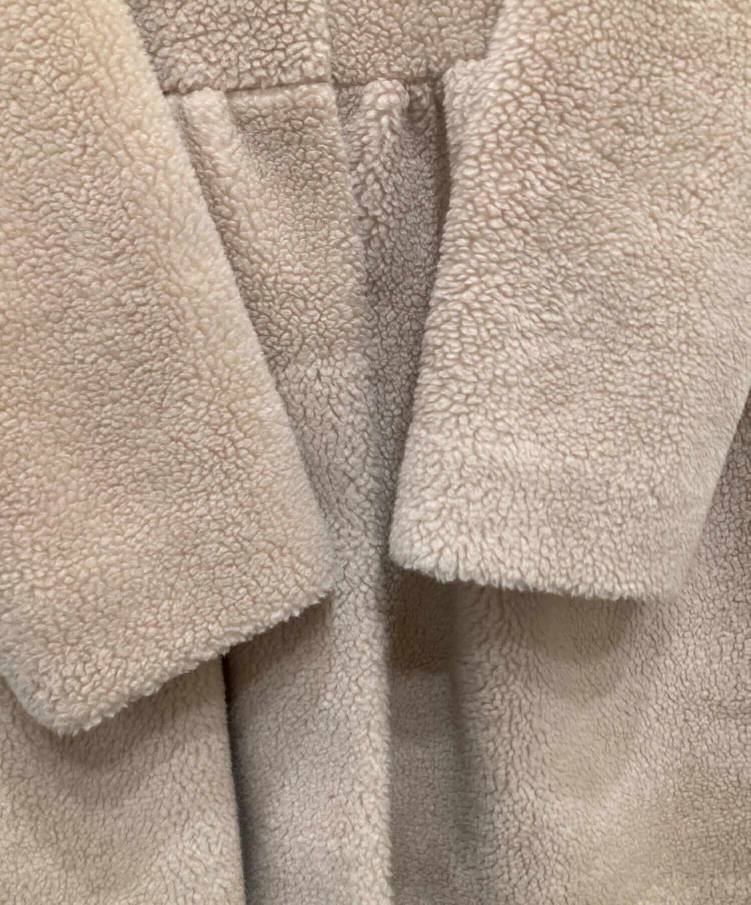 中古・古着通販】yori (ヨリ) もふボアコート ベージュ サイズ:36