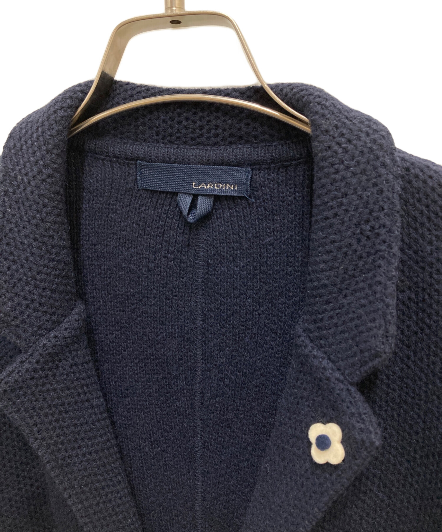 中古・古着通販】LARDINI (ラルディーニ) ニットテーラードジャケット