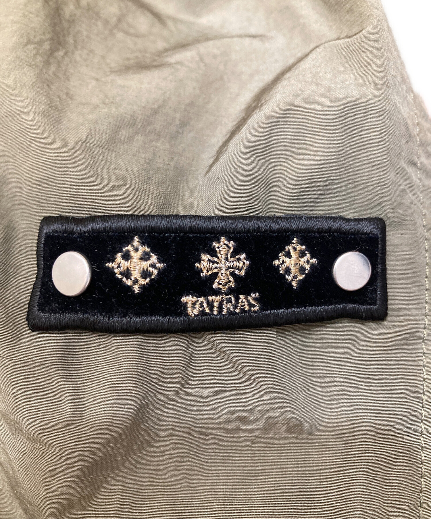 タトラス　ミリタリージャケット 　ライナー付き 中古・古着通販】TATRAS (タトラス) ダウンライナー付製品染め