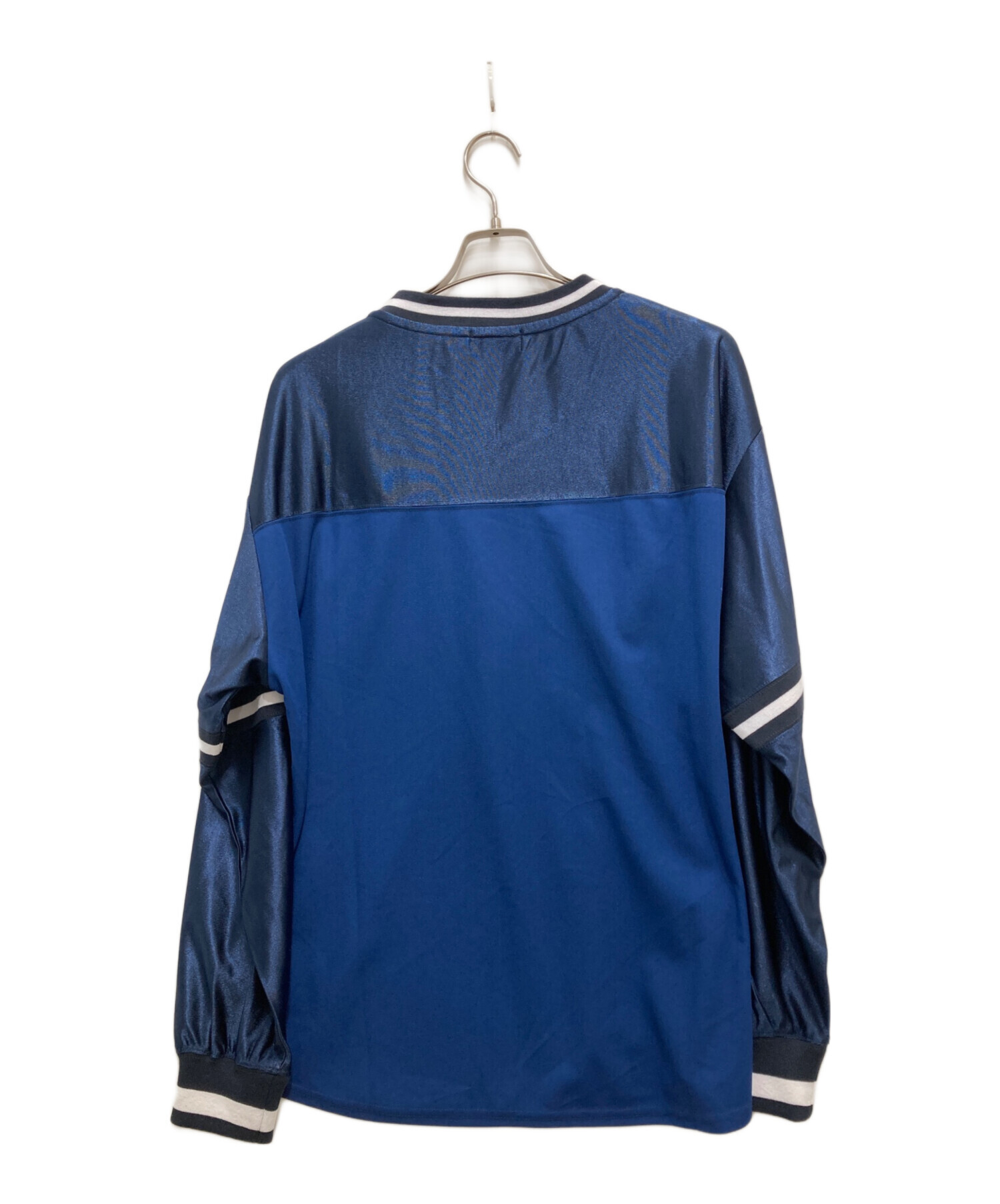 中古・古着通販】X-LARGE (エクストララージ) L/S GAME SHIRT ブルー 