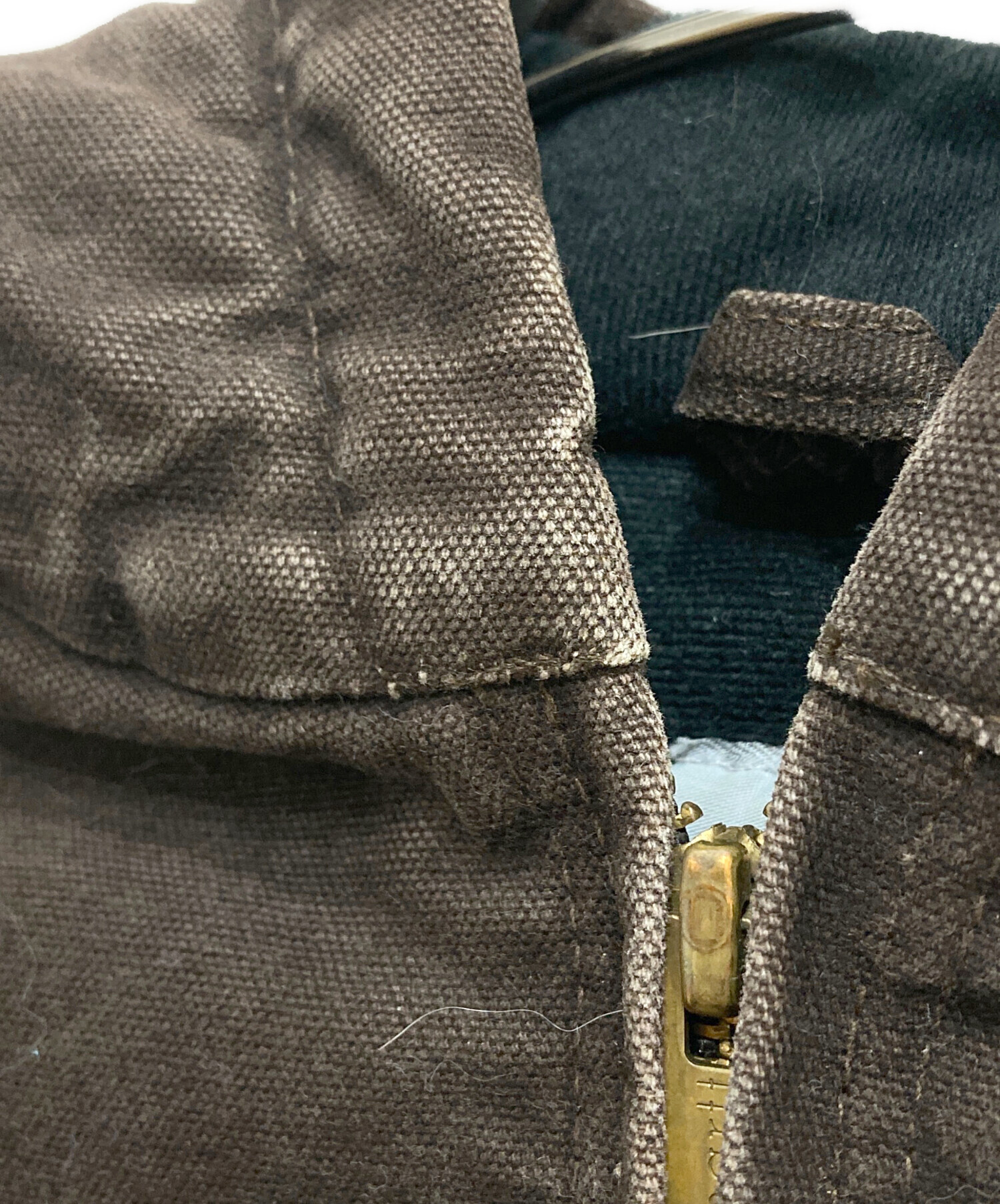 中古・古着通販】CarHartt (カーハート) ダックベスト ダークブラウン