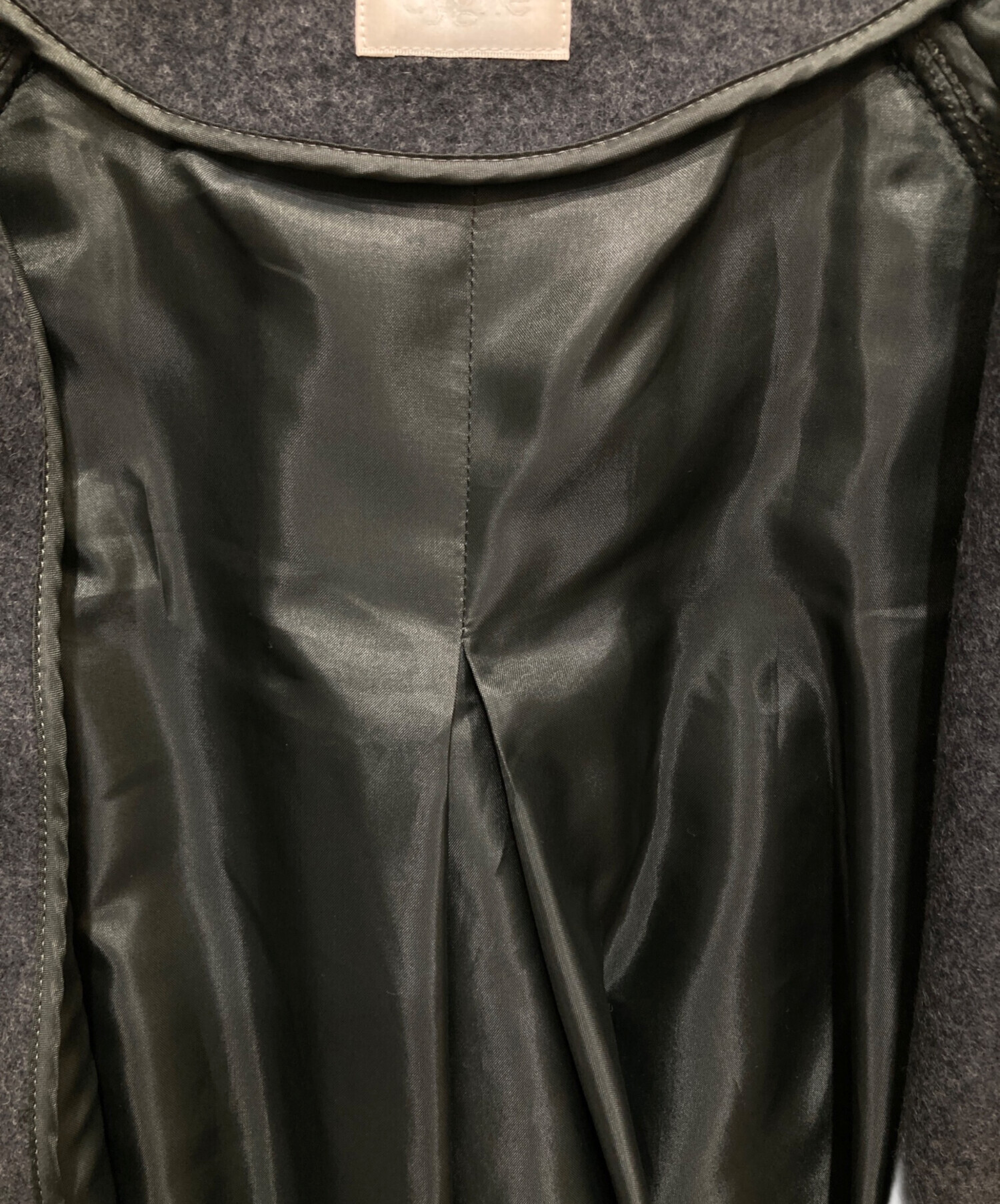 中古・古着通販】cygne (シーニュ) スカラップケープ グレー｜ブランド