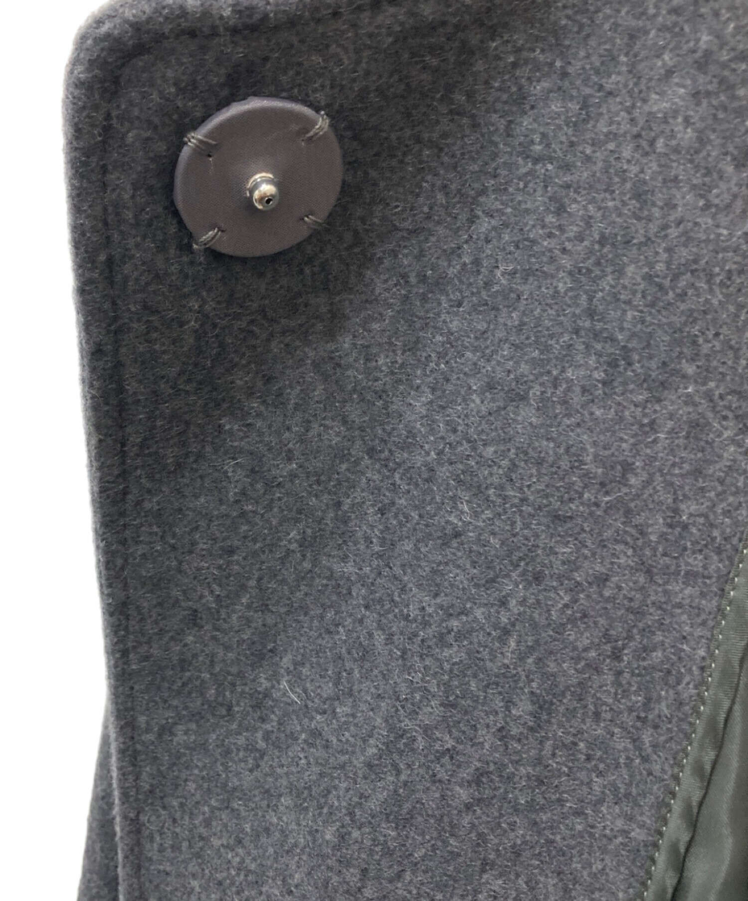 中古・古着通販】cygne (シーニュ) スカラップケープ グレー｜ブランド