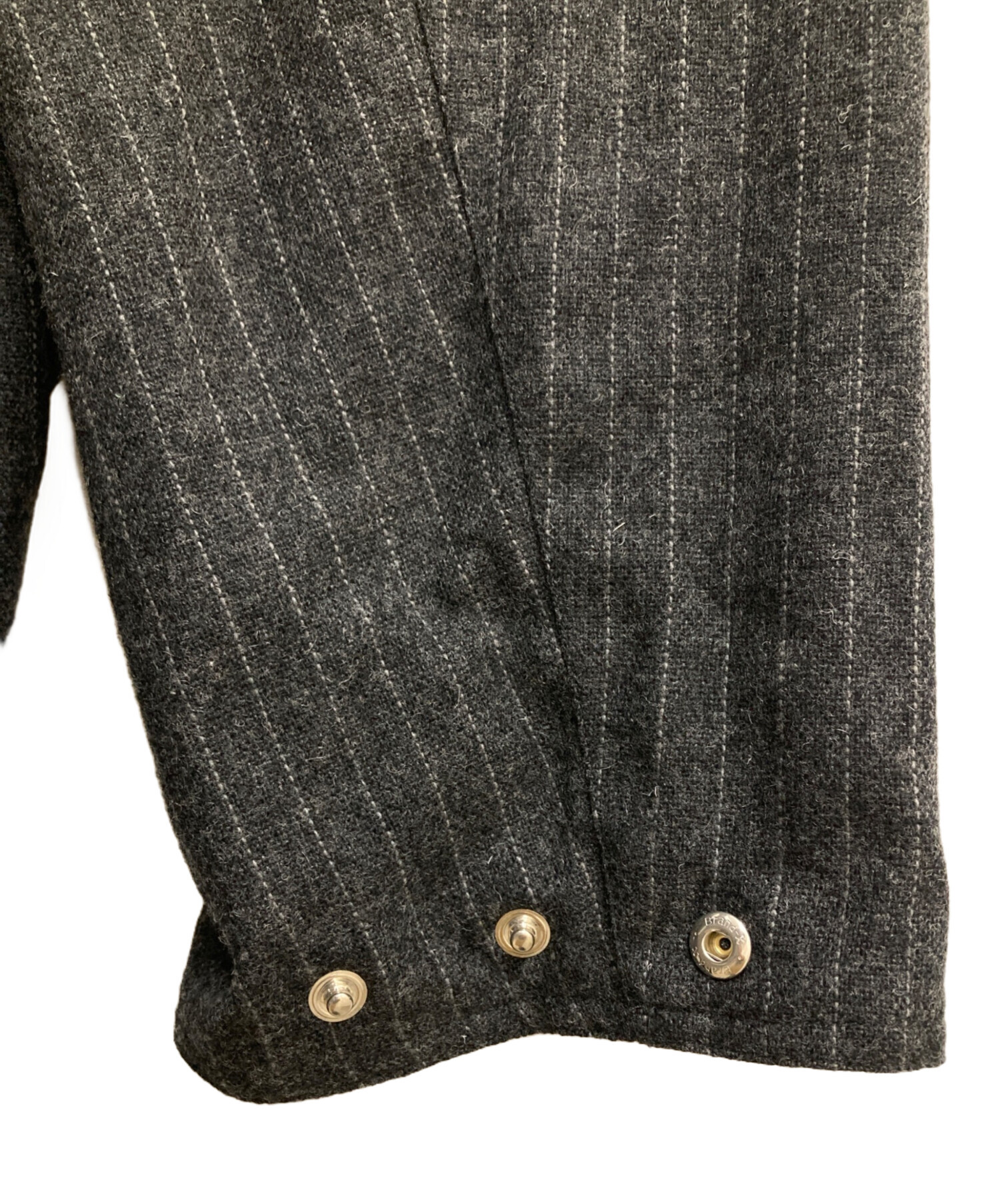 中古・古着通販】Barbour (バブアー) ウールジャケット グレー サイズ