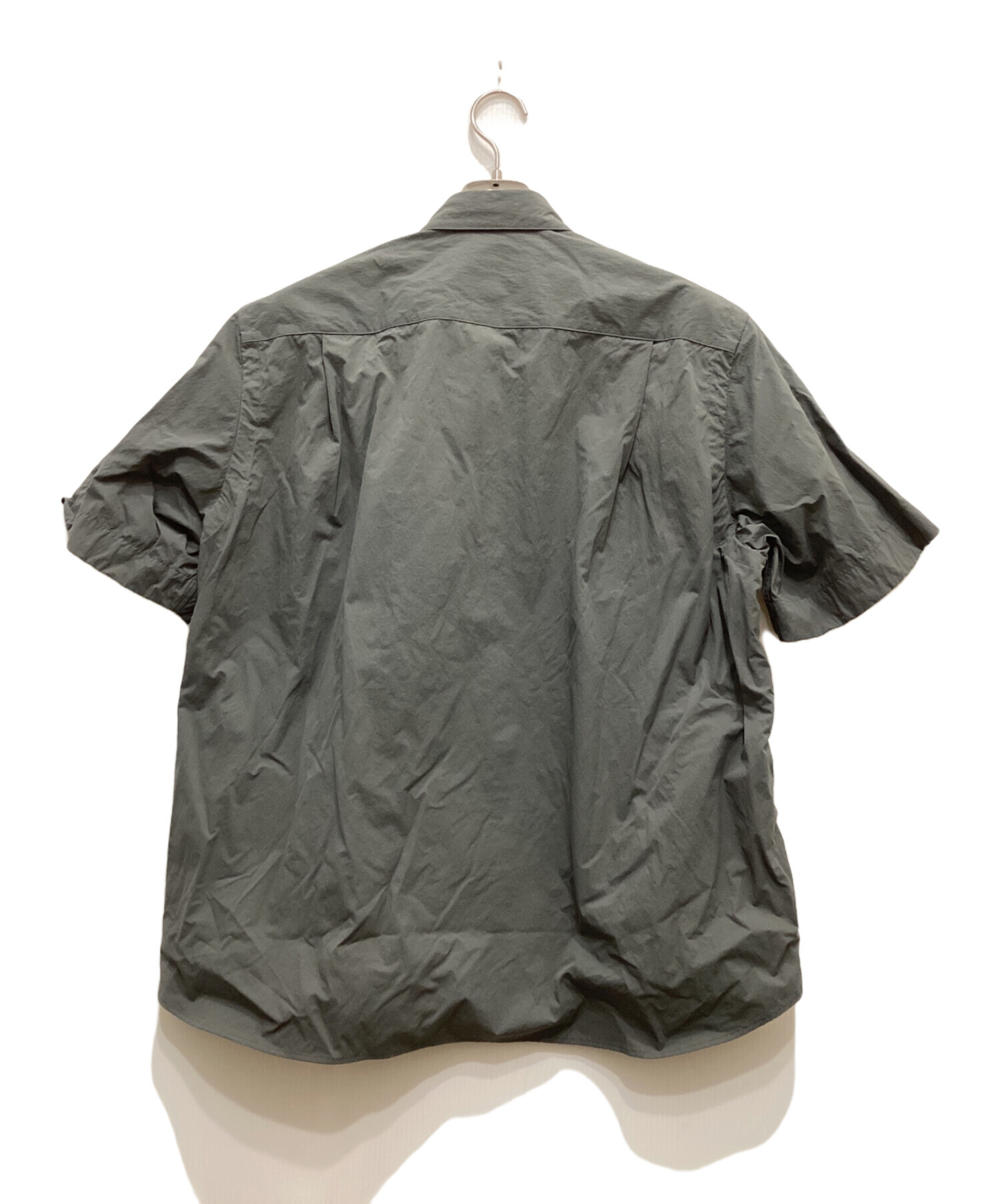 中古・古着通販】sacai (サカイ) Taslan Nylon Shirt グレー